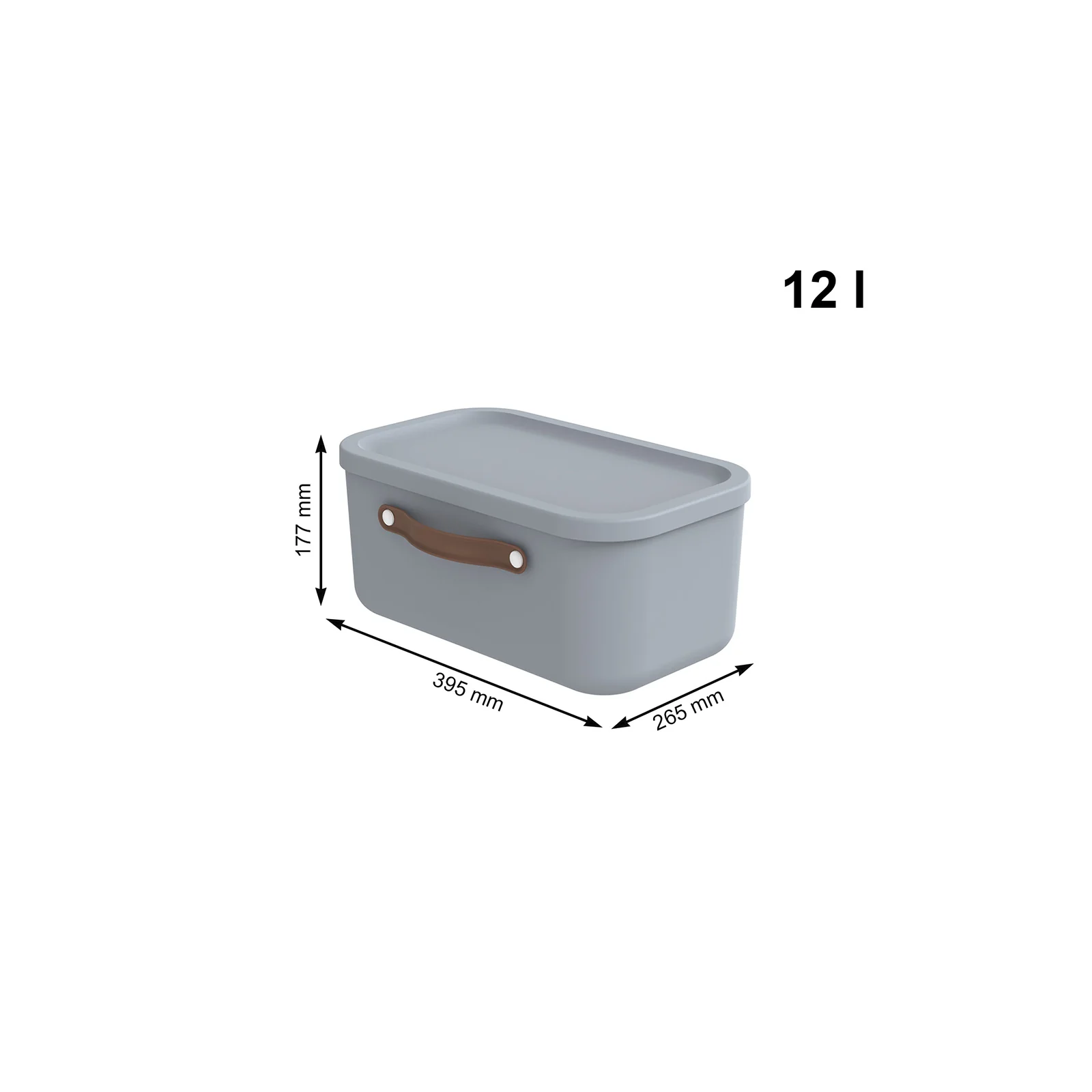 2er Set Aufbewahrungsboxen 12 l und 25 l MALOJA - Image 13