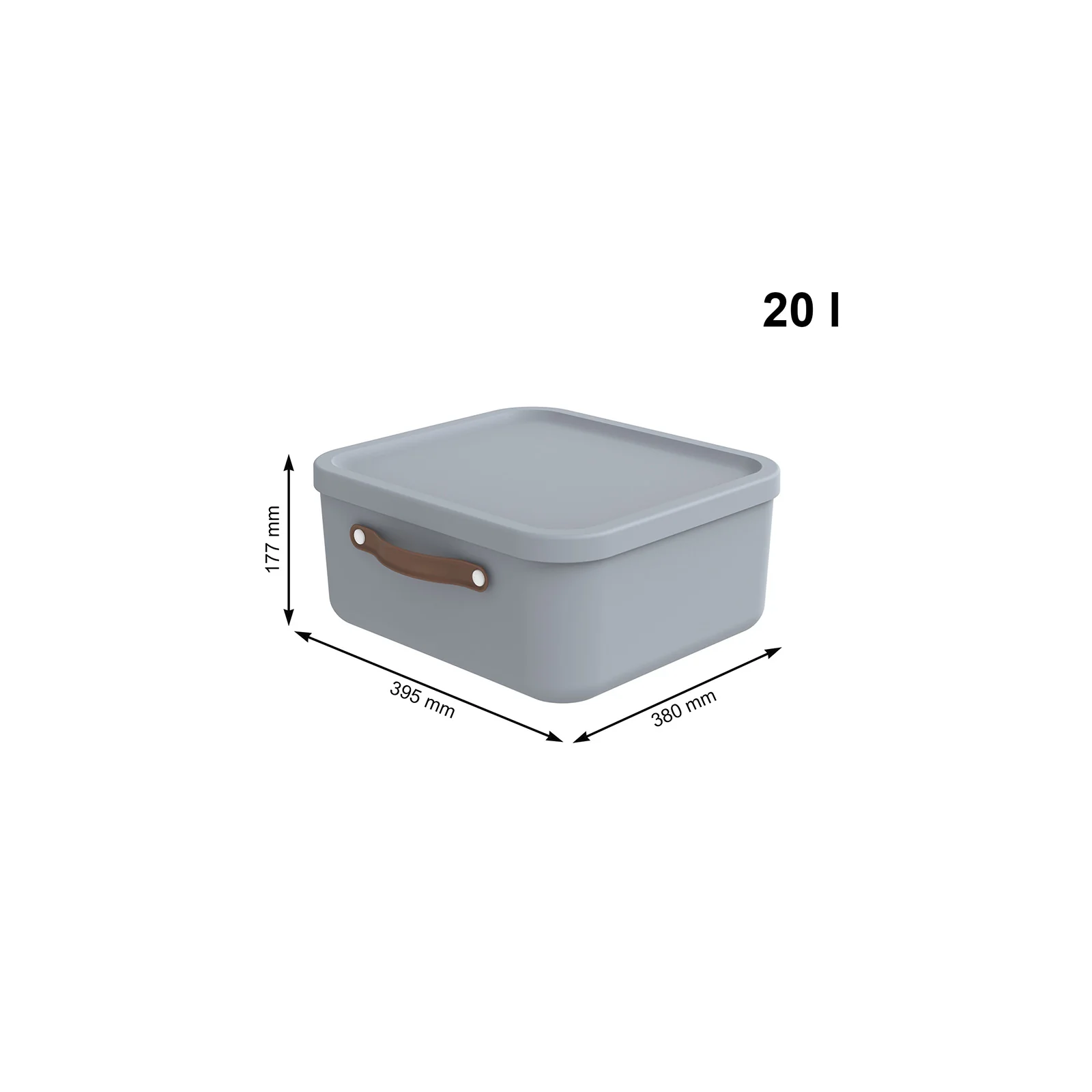 2er Set Aufbewahrungsboxen 20 l und 25 l MALOJA - Image 18