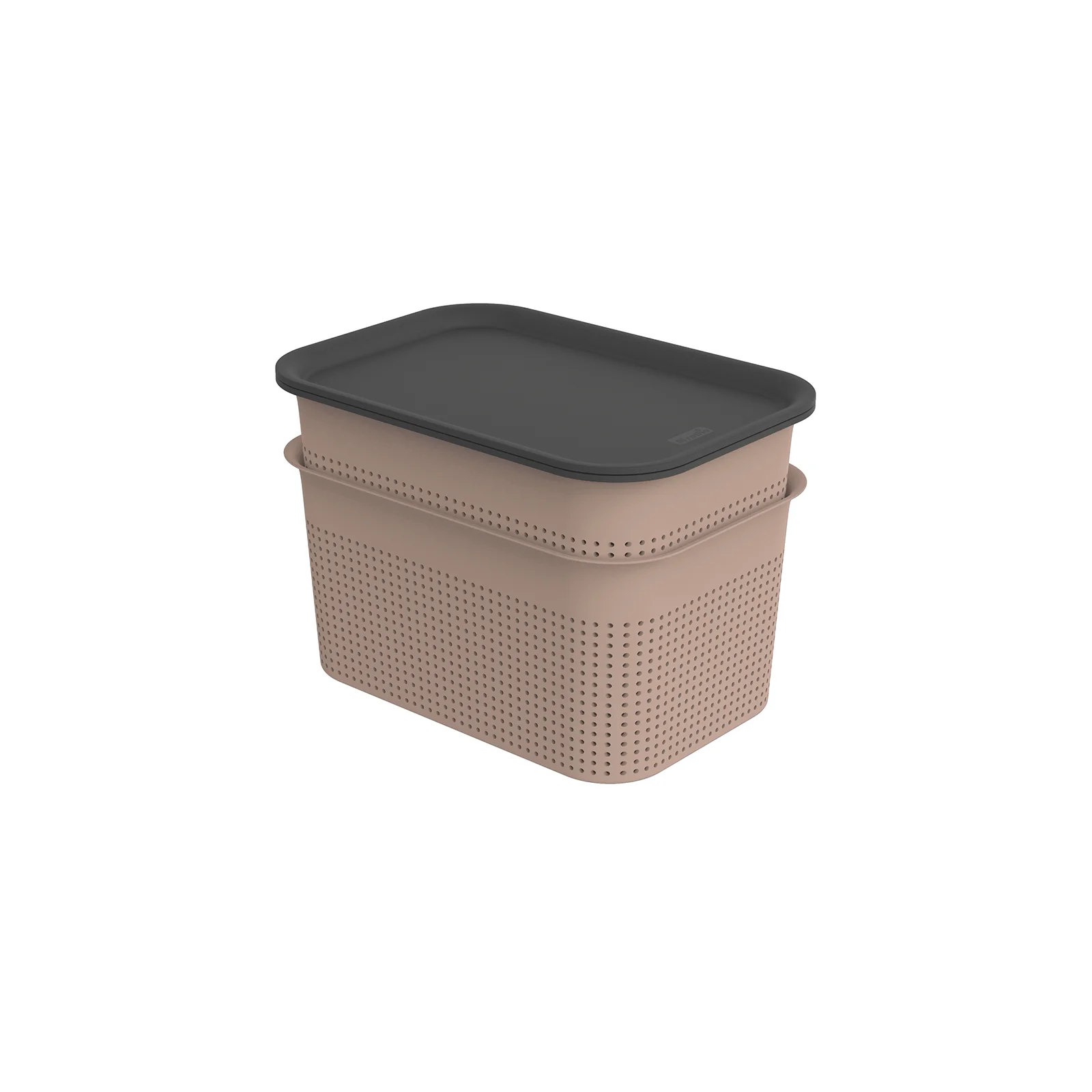 2er Set Boxen mit Deckel 4,5 l BRISEN - Image 13