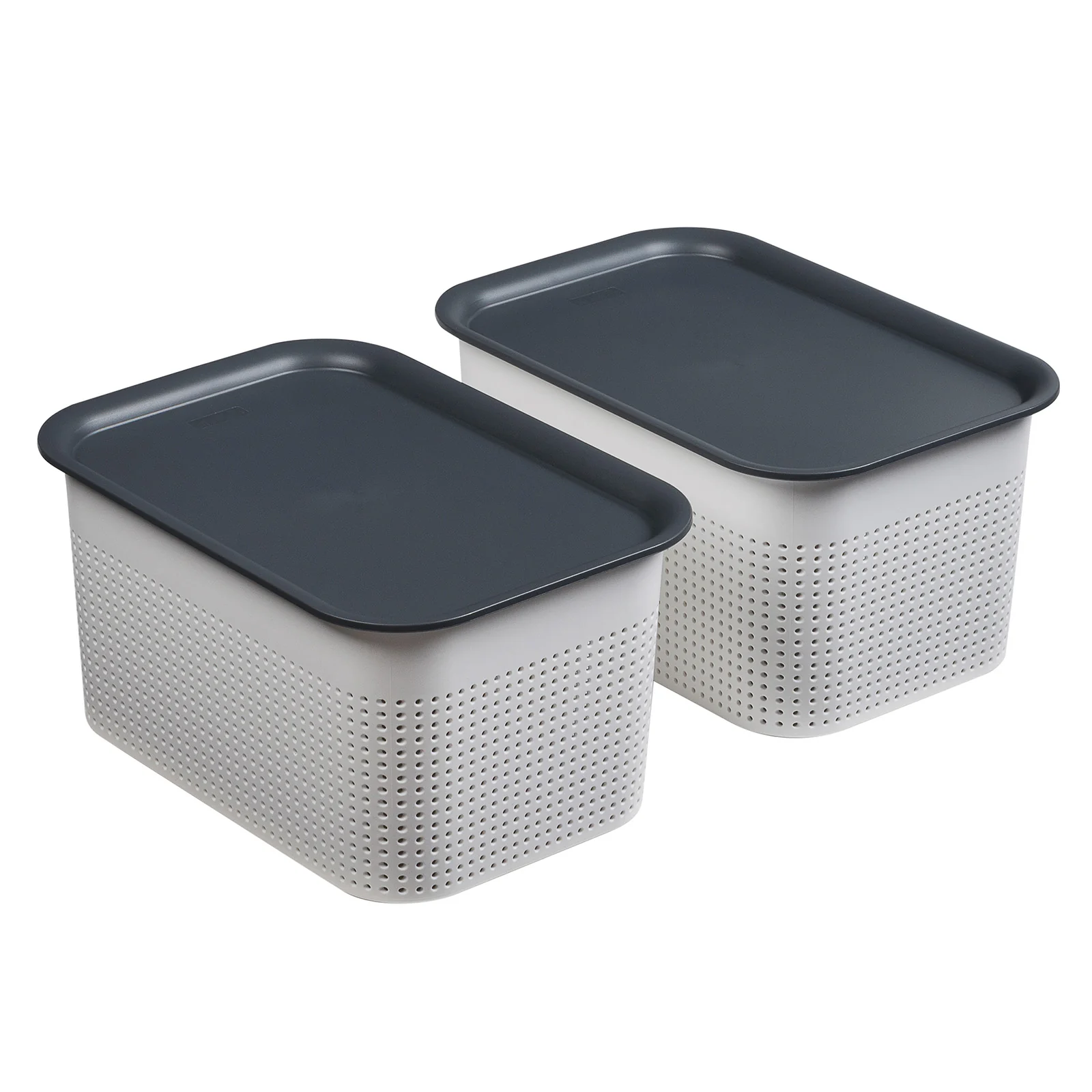 2er Set Boxen mit Deckel 4,5 l BRISEN - Image 22