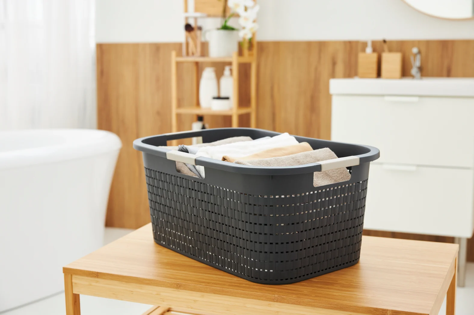 2er Set Country Wäschekorb 40l 2tlg. - Image 11
