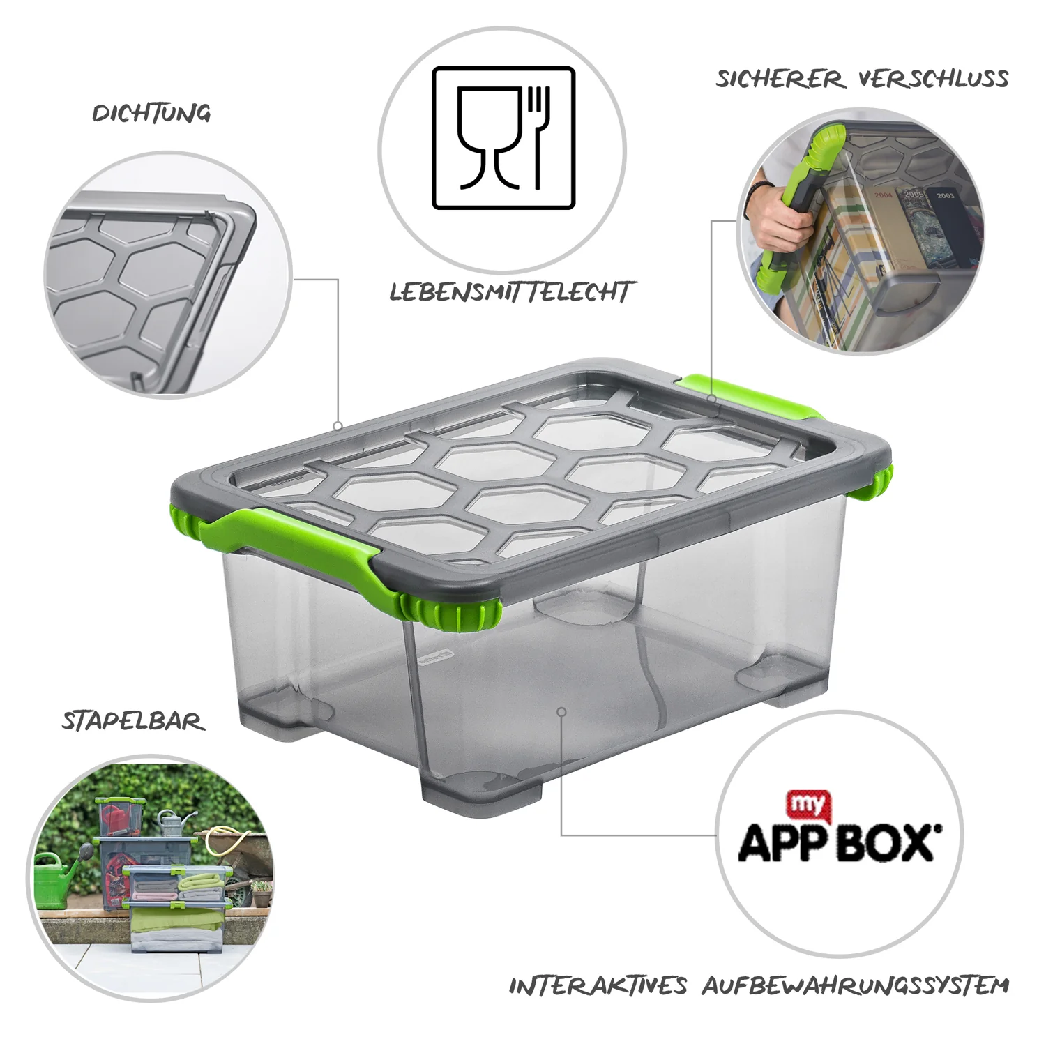 3er Set Aufbewahrungsbox 11 l EVO TOTAL PROTECTION - Image 3