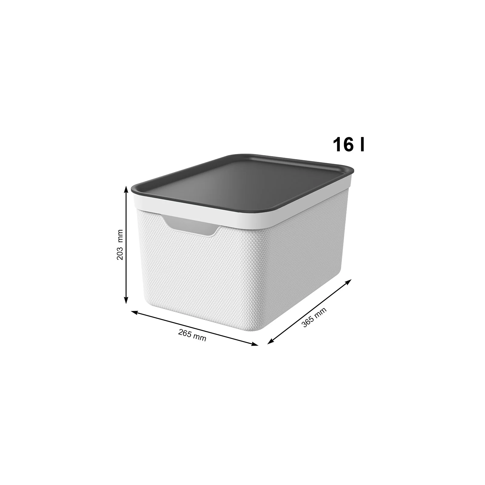 3er Set Dekobox mit Deckel DIN A4 JIVE - Image 16