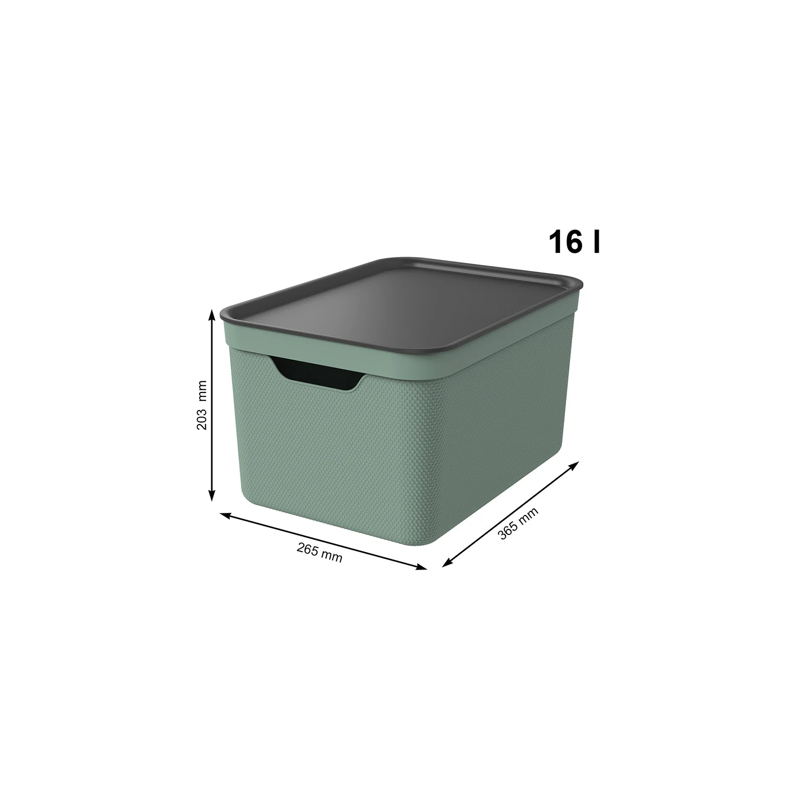 3er Set Dekobox mit Deckel DIN A4 JIVE - Image 17
