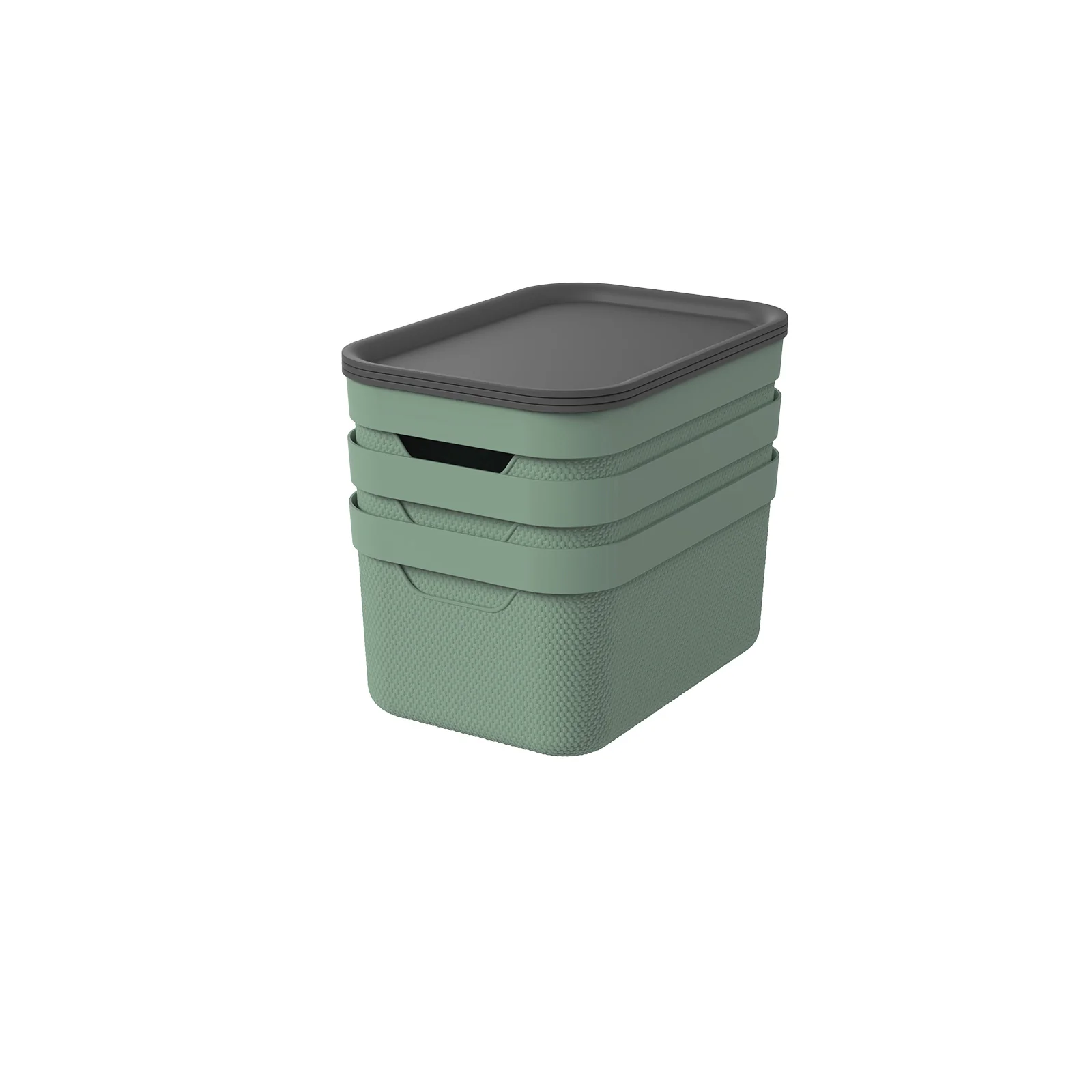3er Set Dekobox mit Deckel DIN A4 JIVE - Image 28