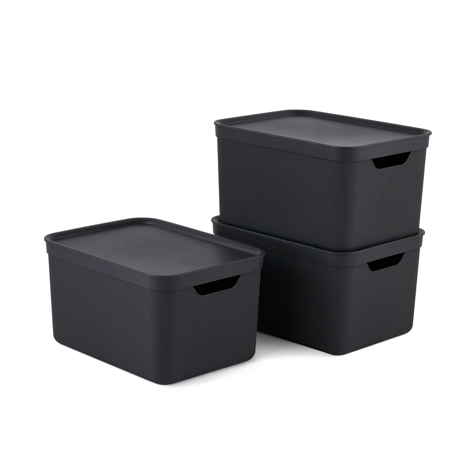 3er Set Dekobox mit Deckel DIN A4 JIVE - Image 3