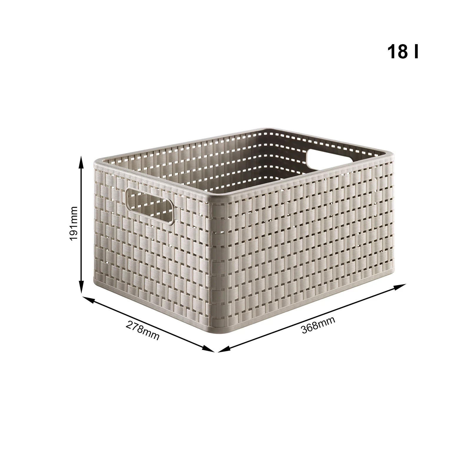 3er Set Korb DIN A4 18 l COUNTRY - Image 6