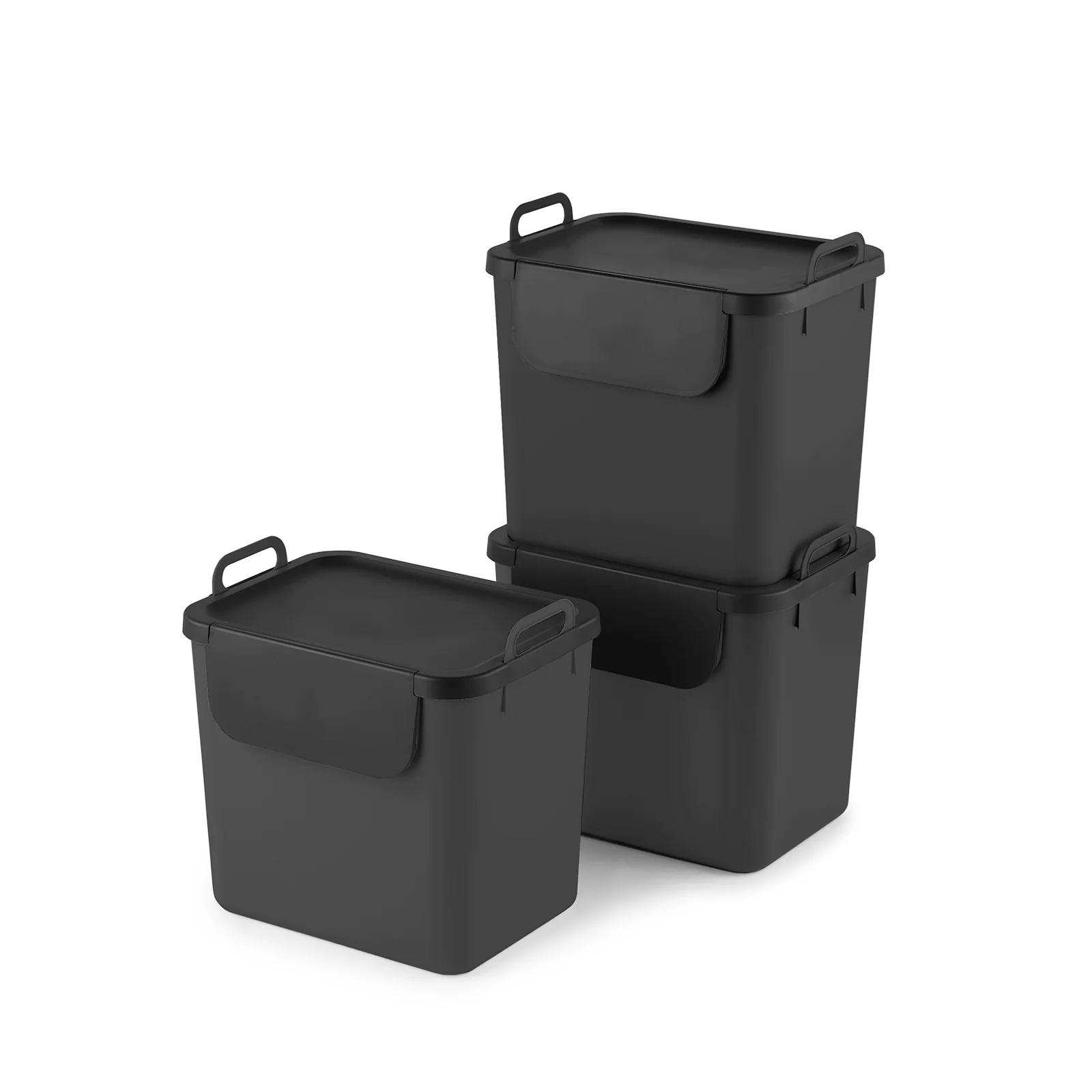 3er Set Recycling Müllsystem 30 L JIVE - Image 3