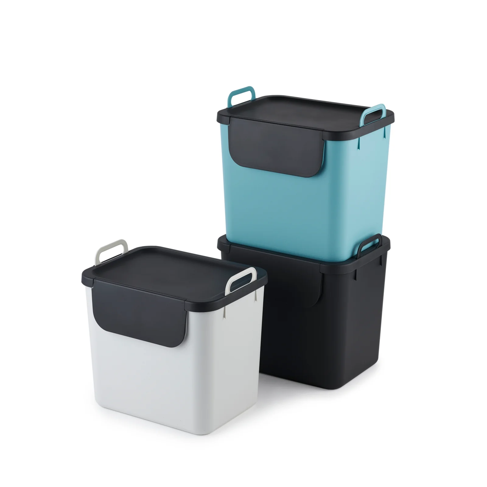3er Set Recycling Müllsystem 30 L JIVE - Image 47