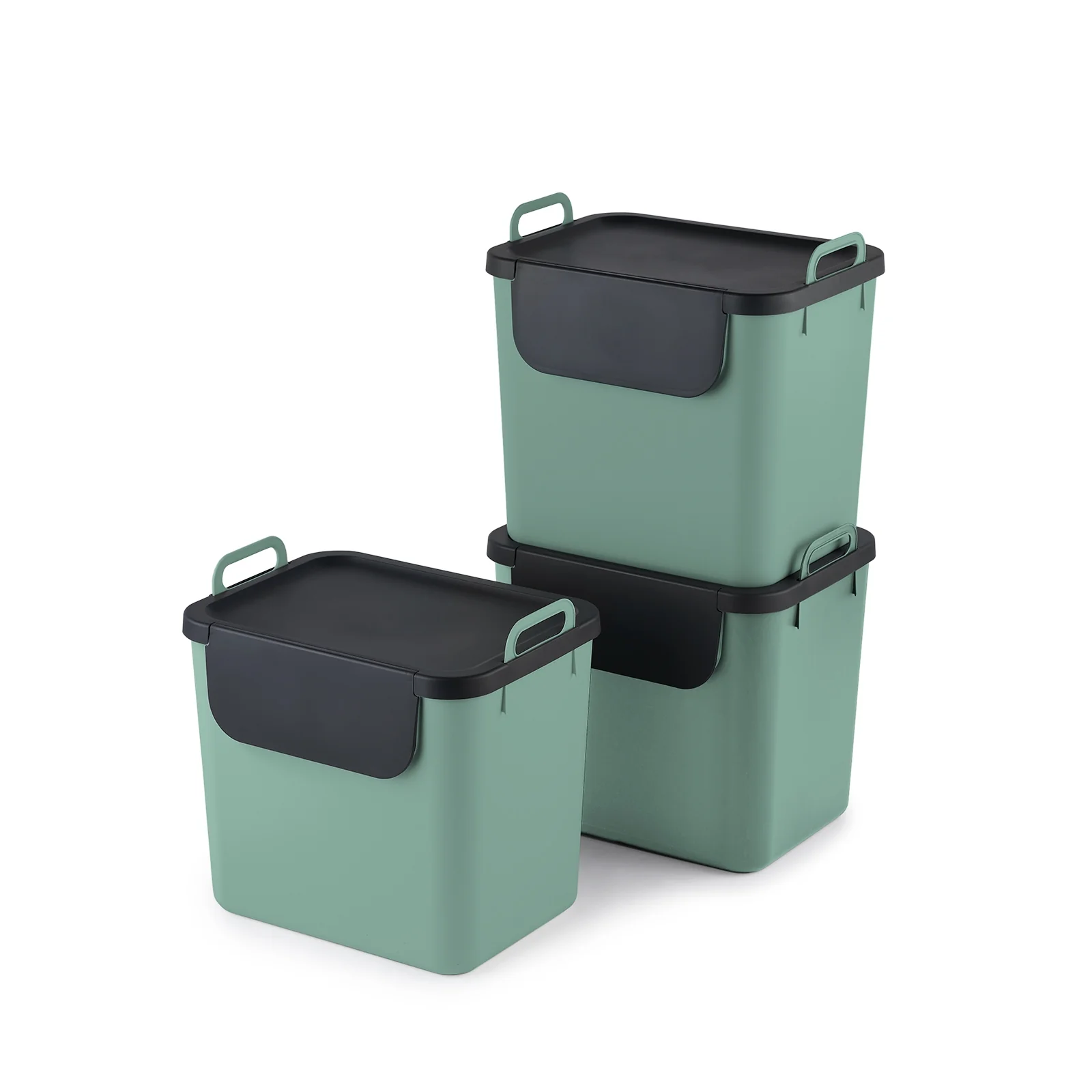3er Set Recycling Müllsystem 30 L JIVE - Image 52
