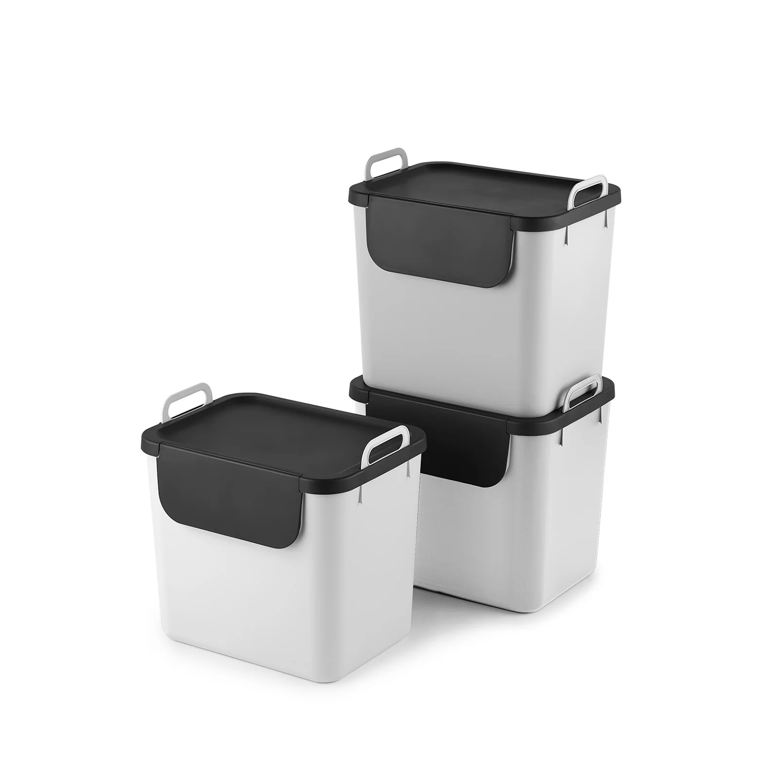 3er Set Recycling Müllsystem 30 L JIVE - Image 53