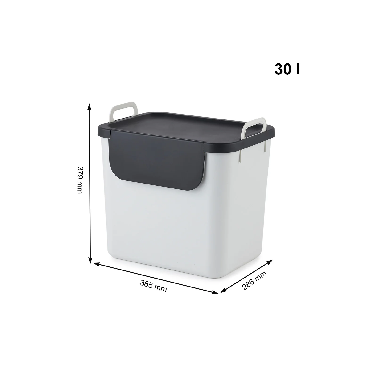 3er Set Recycling Müllsystem 30 L JIVE - Image 66