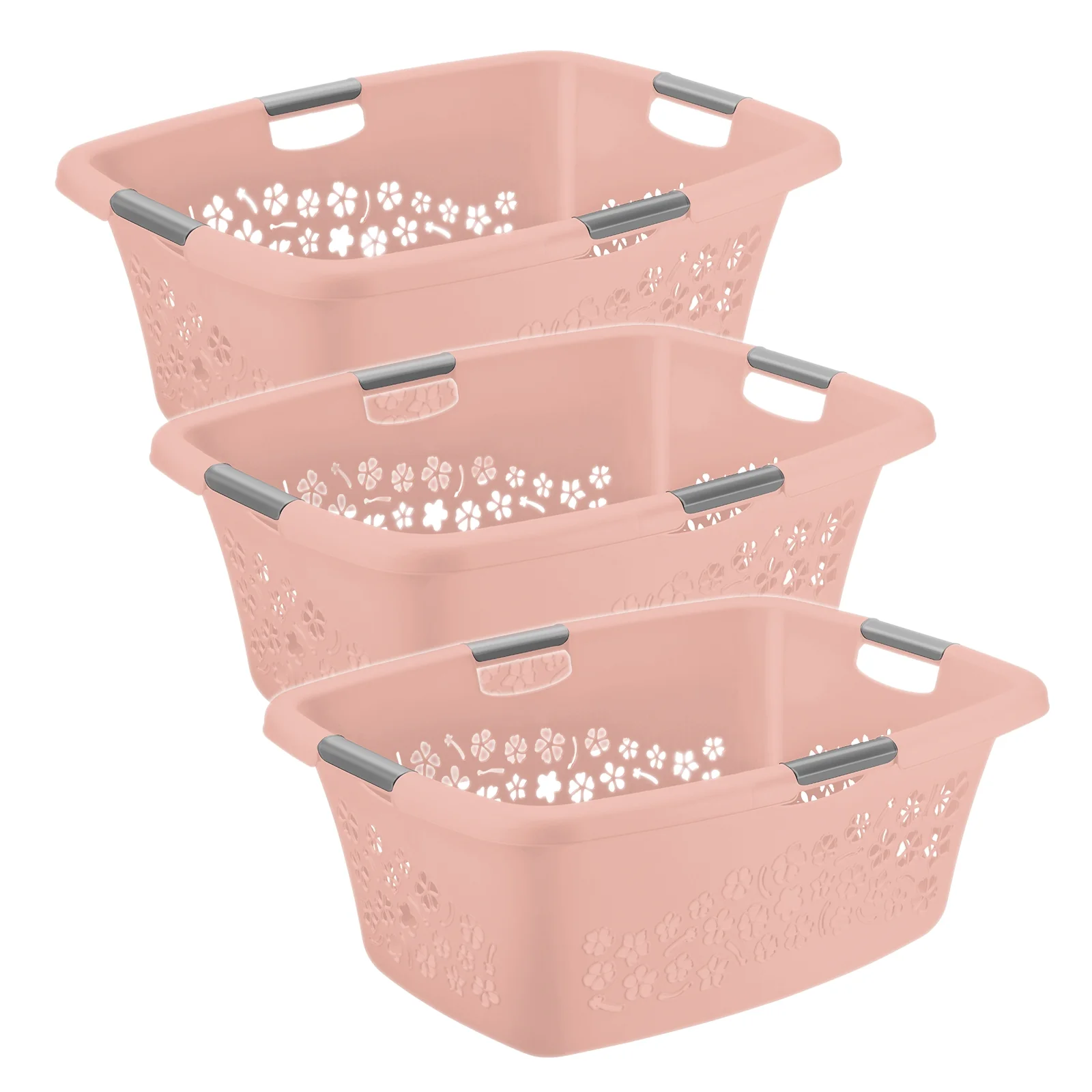 3er Set Wäschekorb 50 l FLOWERS - Image 7