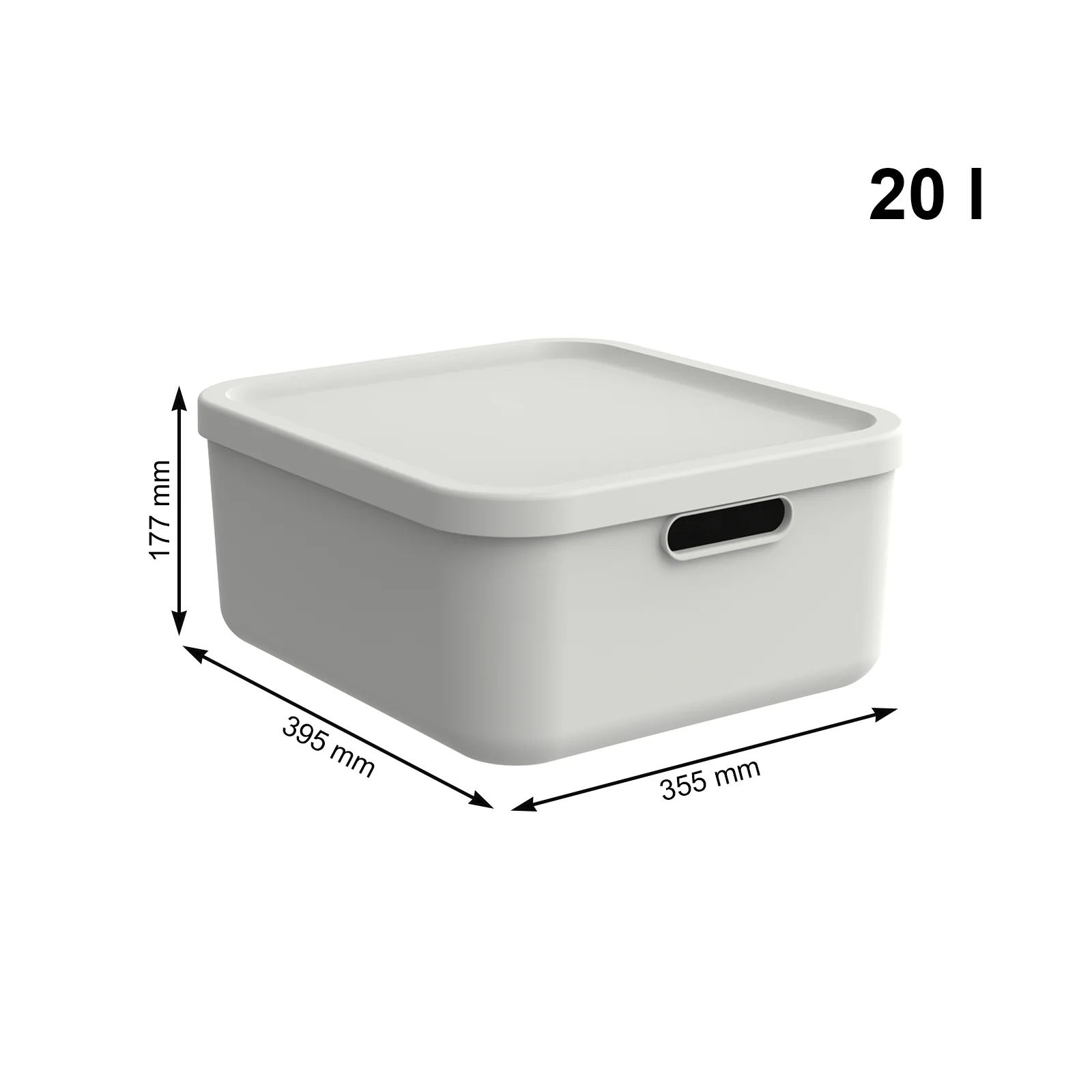 Aufbewahrungsbox 20l 2er-Set ALBULA LIGHT - Image 10