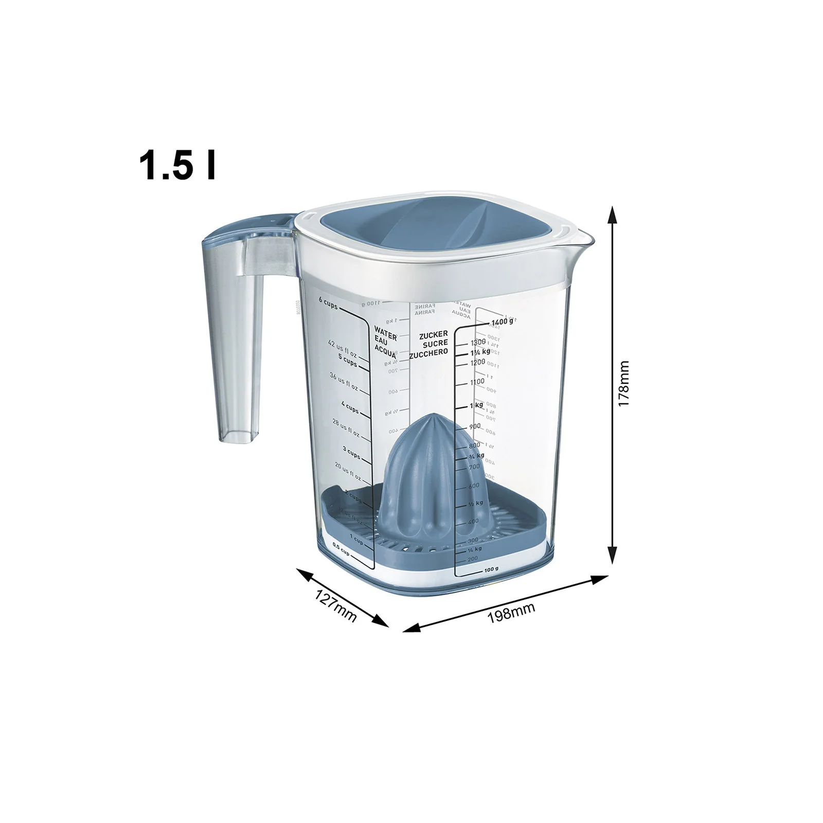 Back-Messbecher 1,5 l LOFT - Image 7
