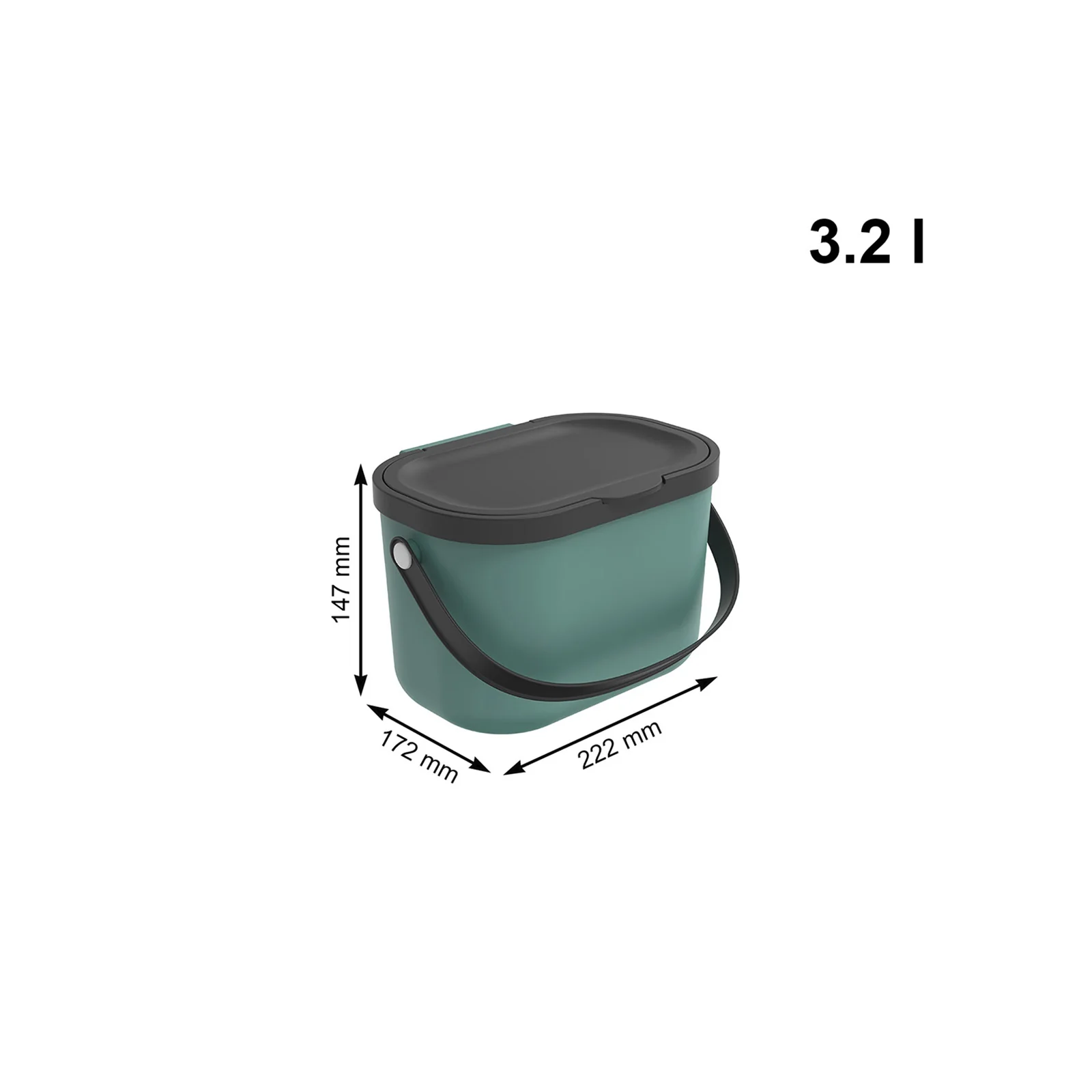 Bioabfallbehälter 3.2 l ALBULA - Image 15