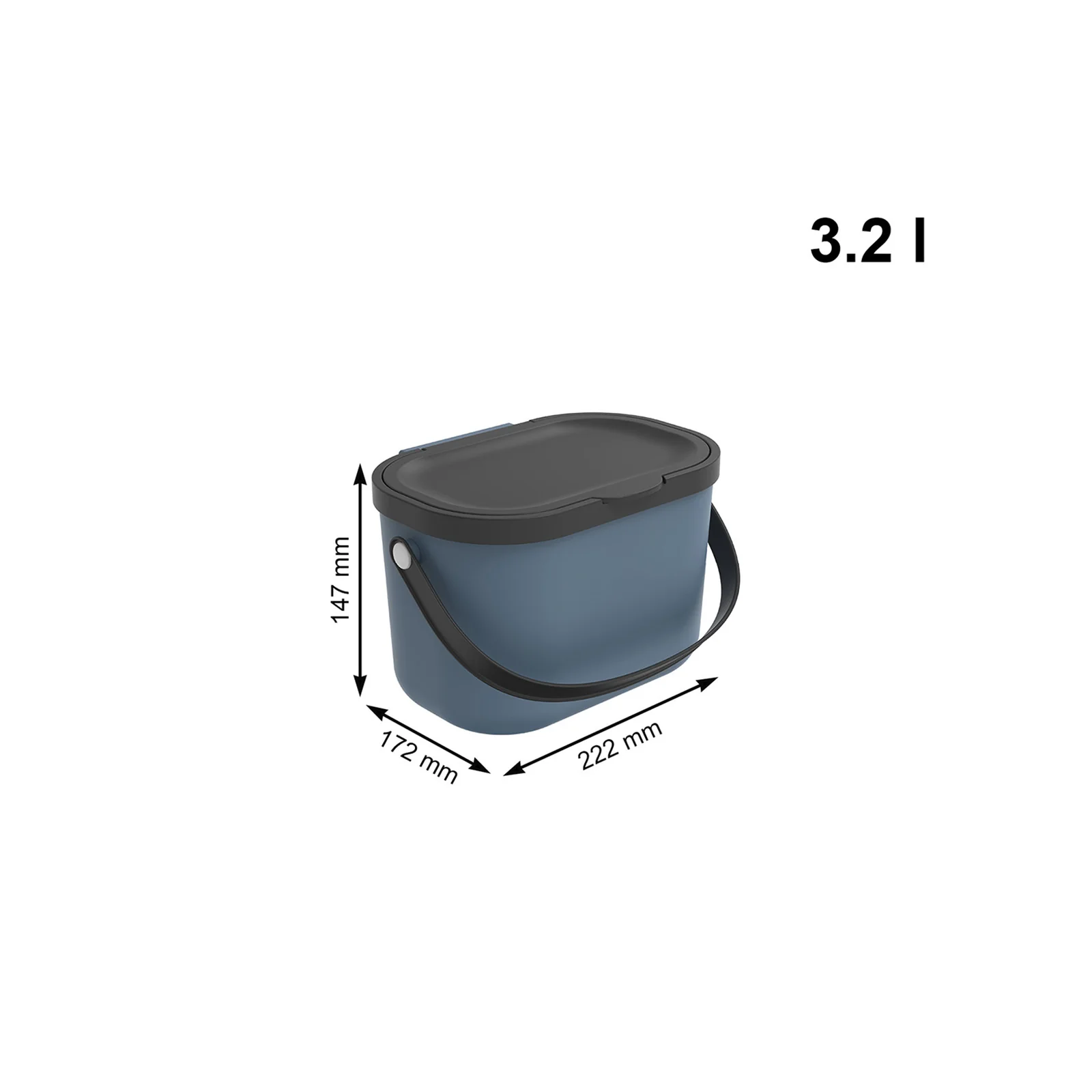 Bioabfallbehälter 3.2 l ALBULA - Image 20