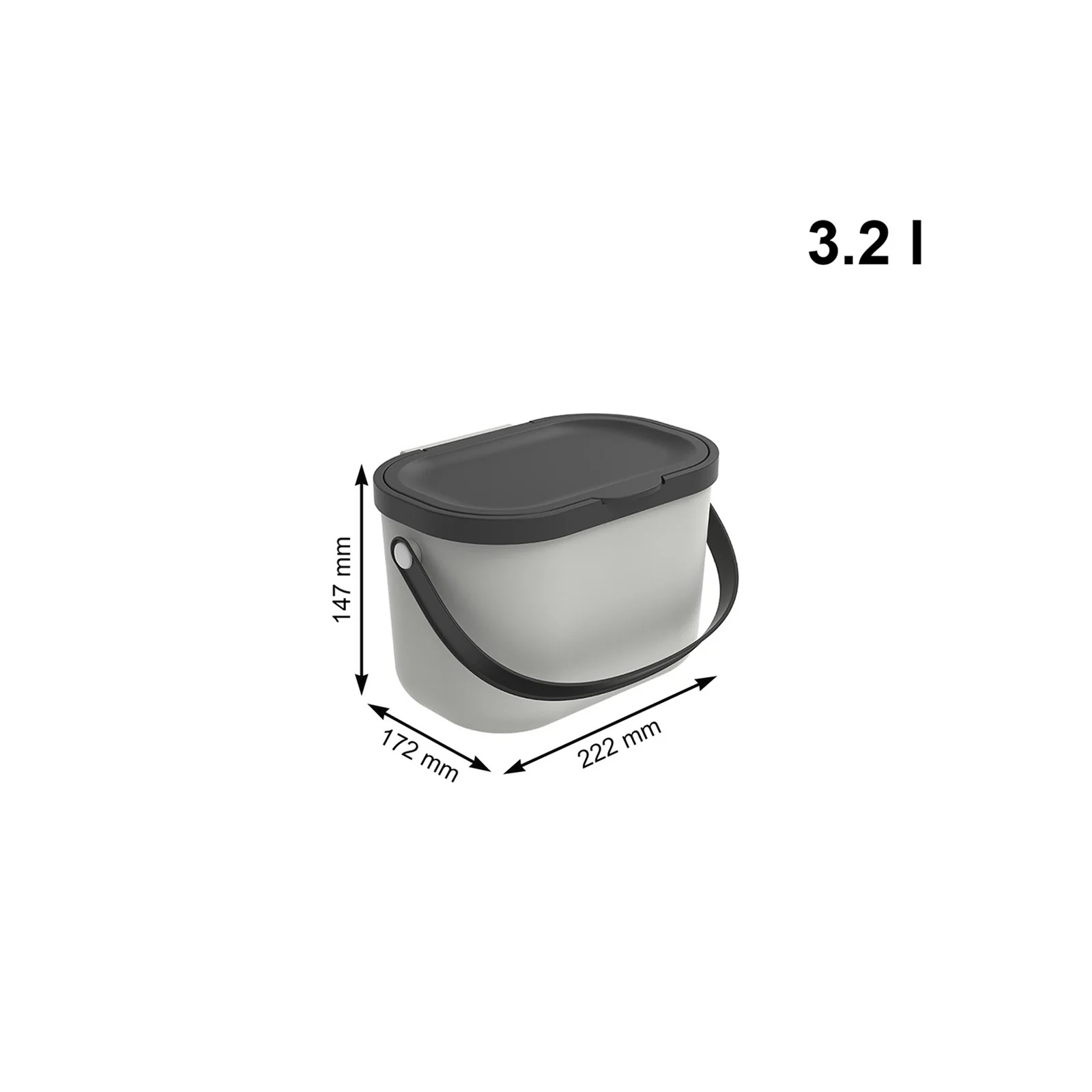 Bioabfallbehälter 3.2 l ALBULA - Image 4