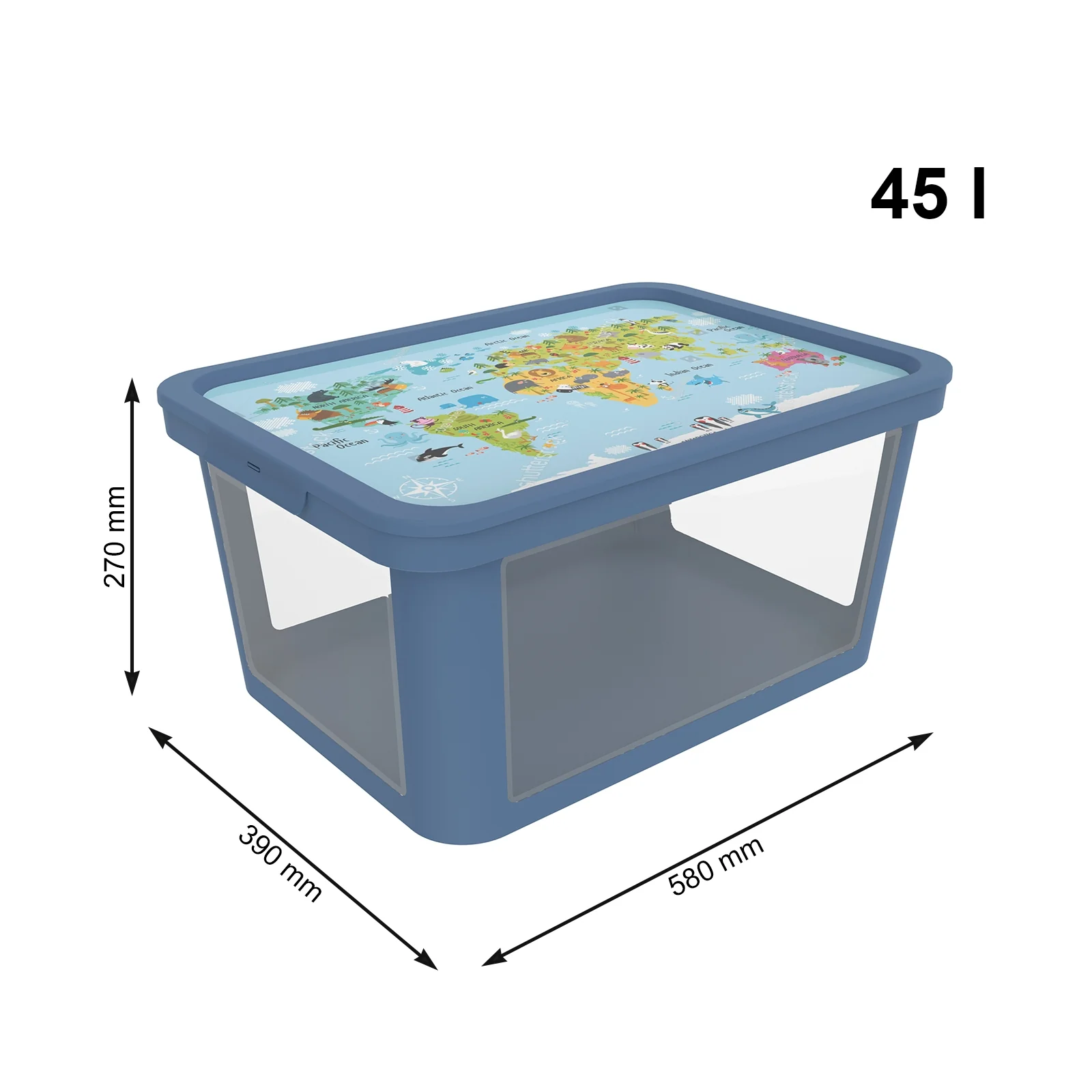Box inkl. Design Deckel 45 l ALBRIS - Image 7