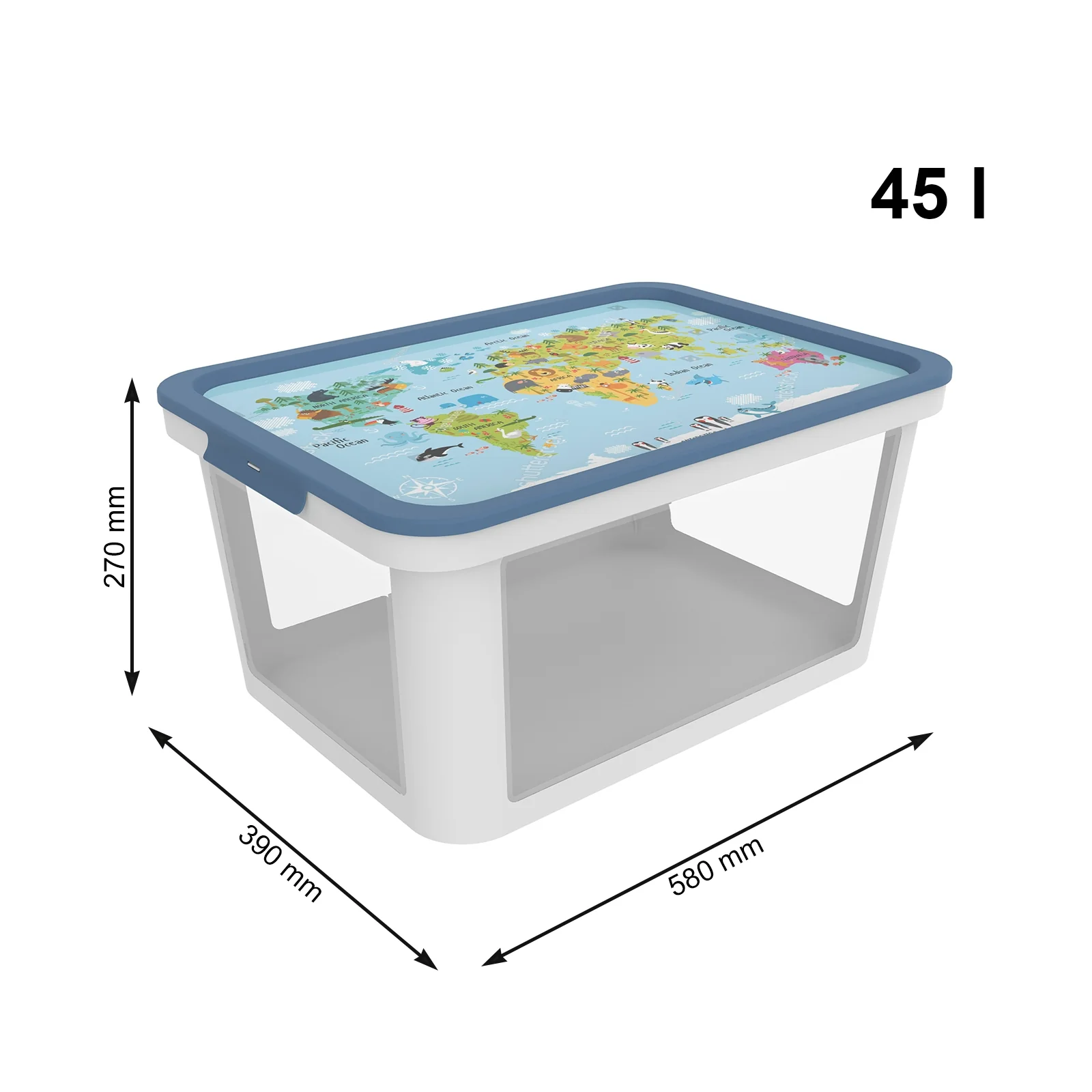 Box inkl. Design Deckel 45 l ALBRIS - Image 8