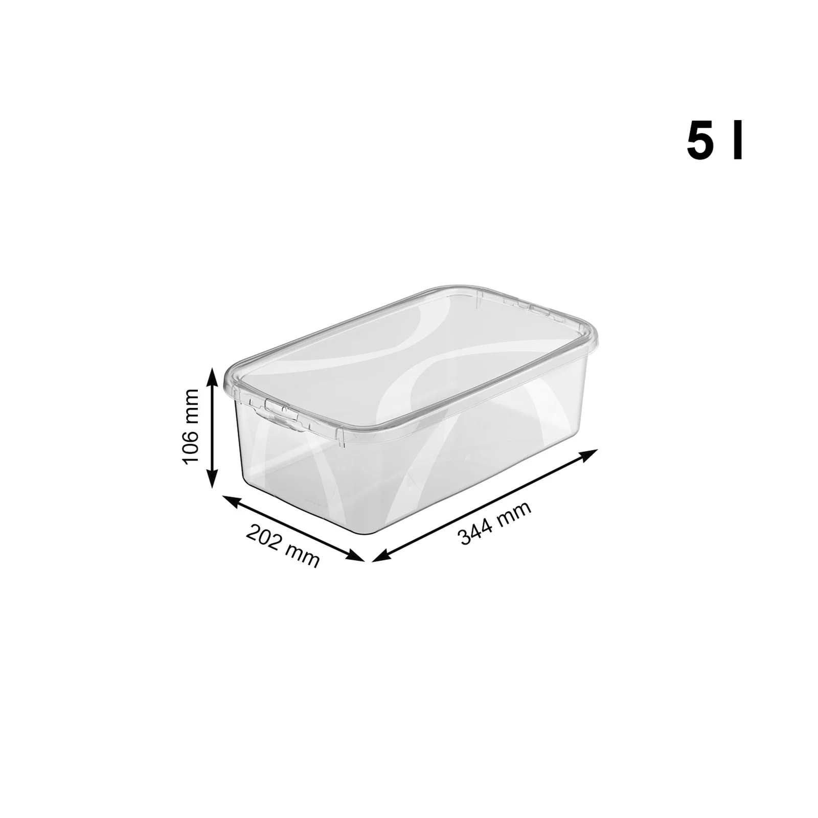 Box 5 l mit Deckel LONA - Image 4
