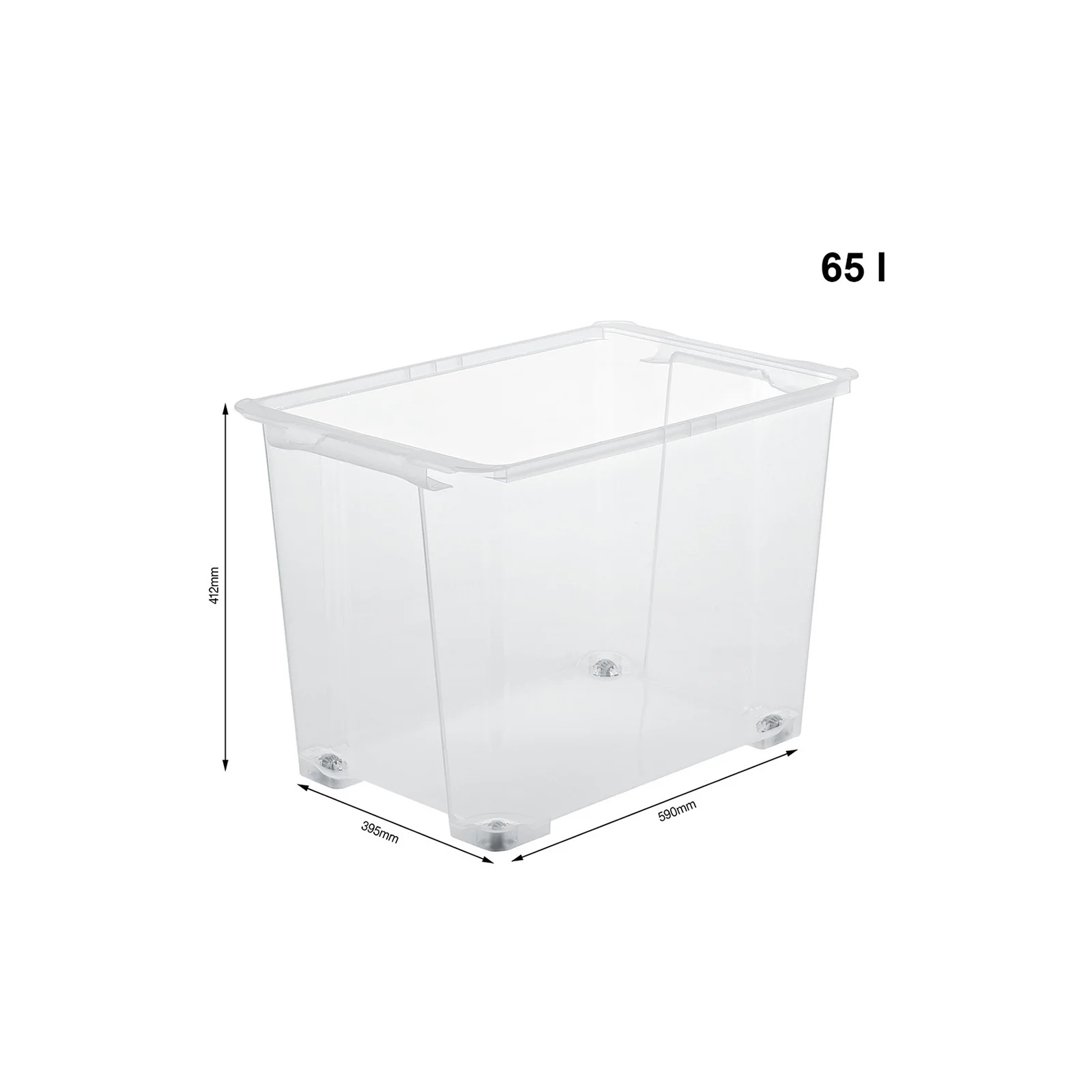 Box mit Rädern 65 l EVO EASY - Image 4