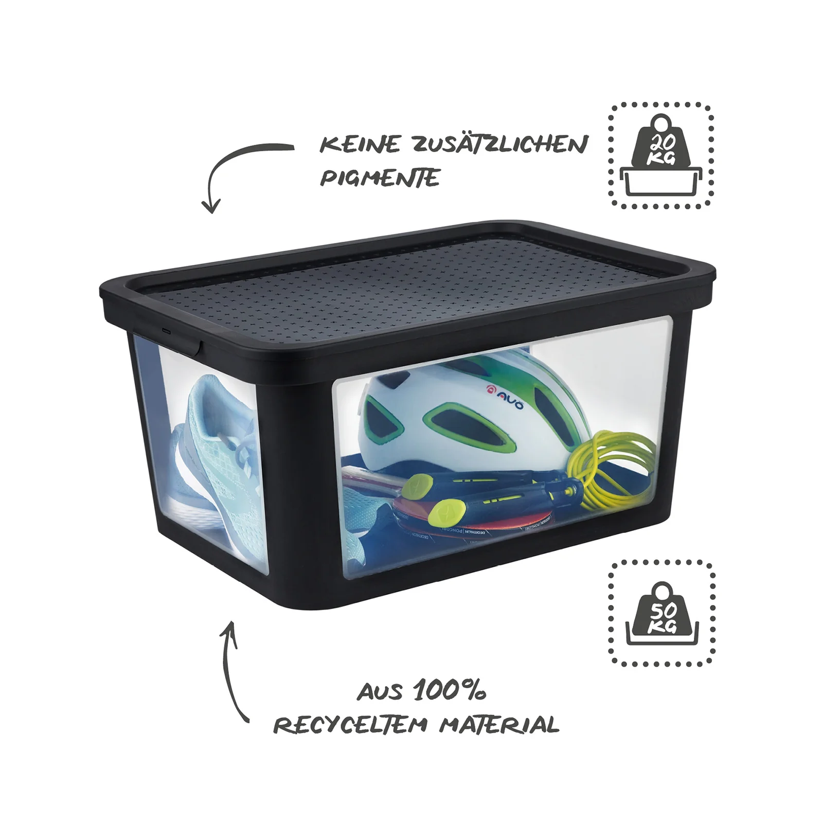 Box mit Stülpdeckel 45 l ALBRIS - Image 10