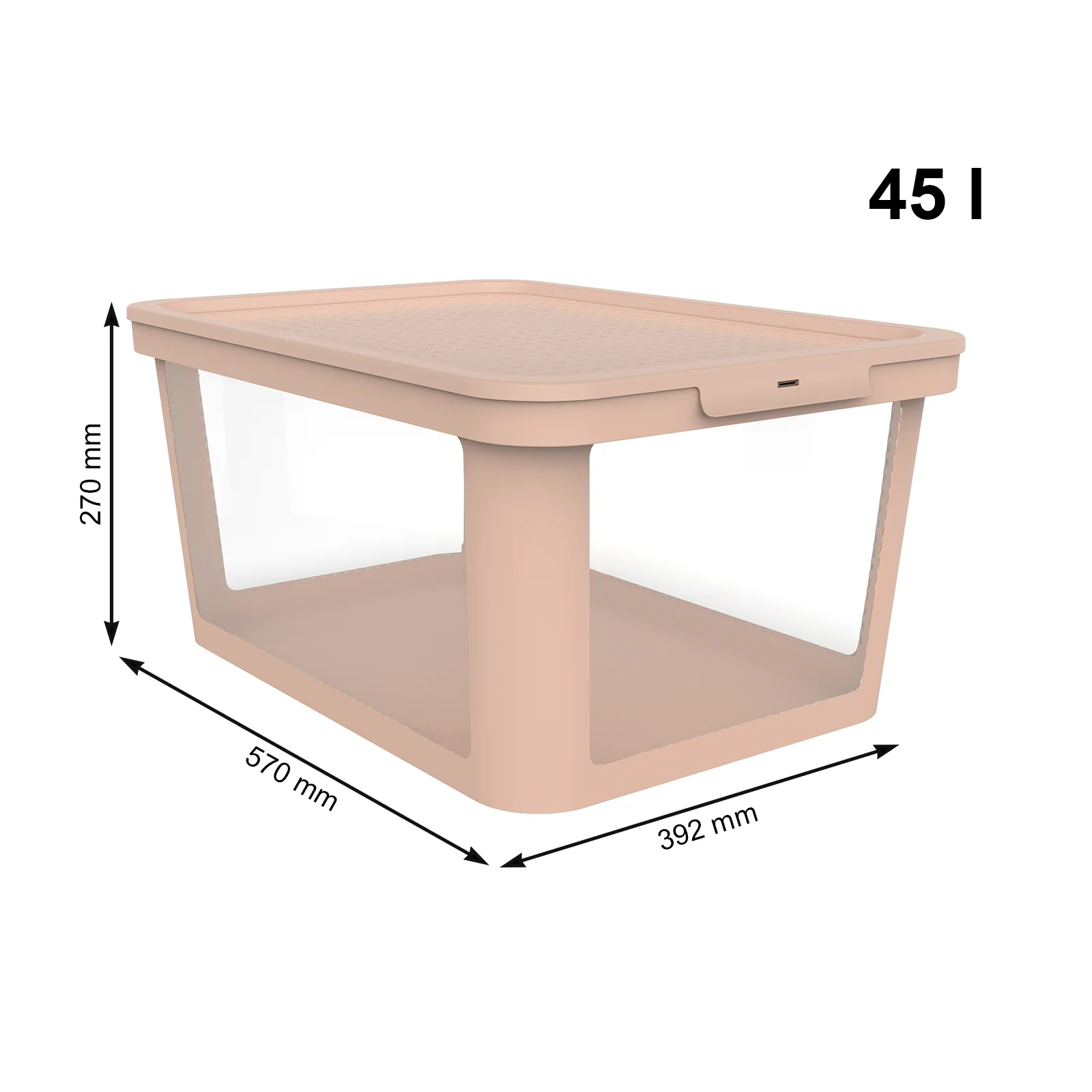 Box mit Stülpdeckel 45 l ALBRIS - Image 19