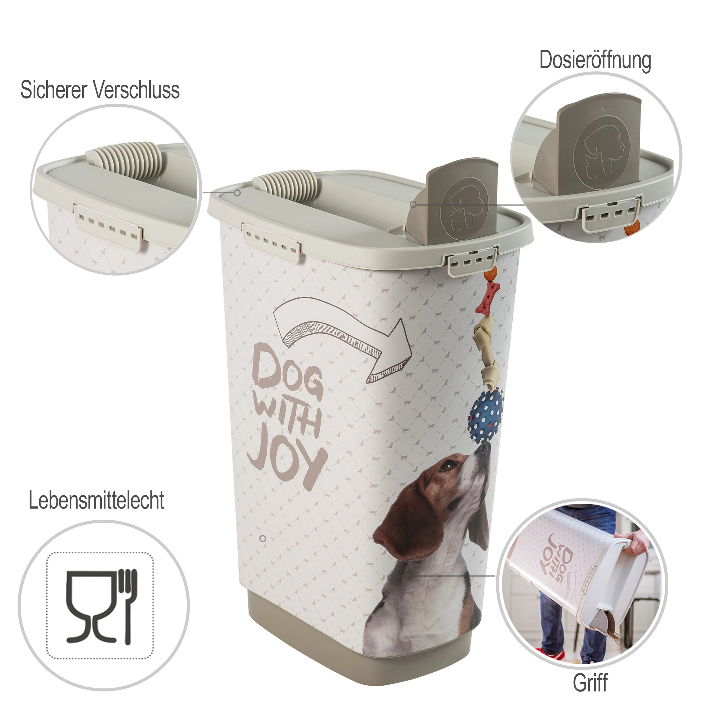 Tierfutterbehälter 50 l CODY - Image 9