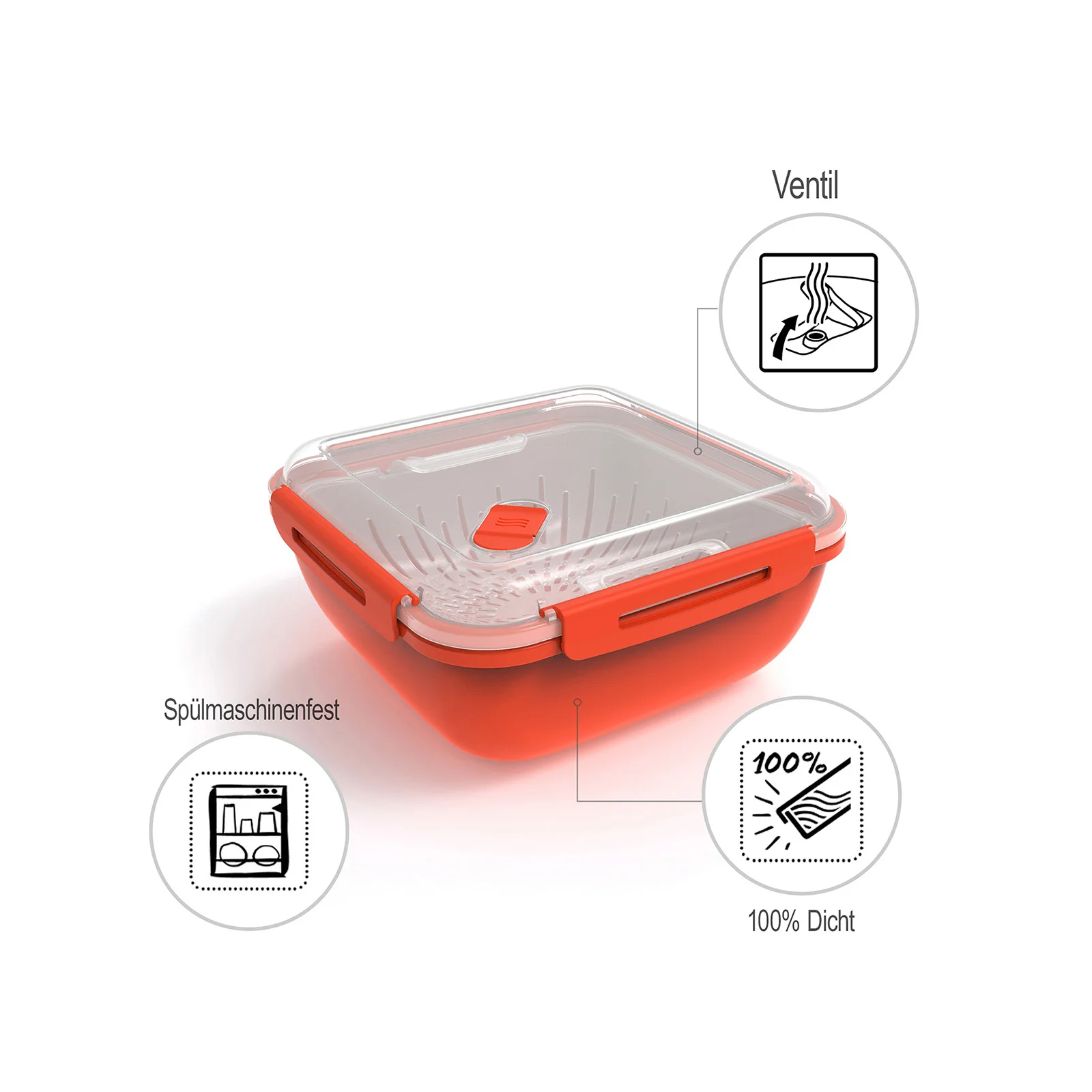 Dampfgarer 1,7 l MEMORY MICROWAVE - Image 3