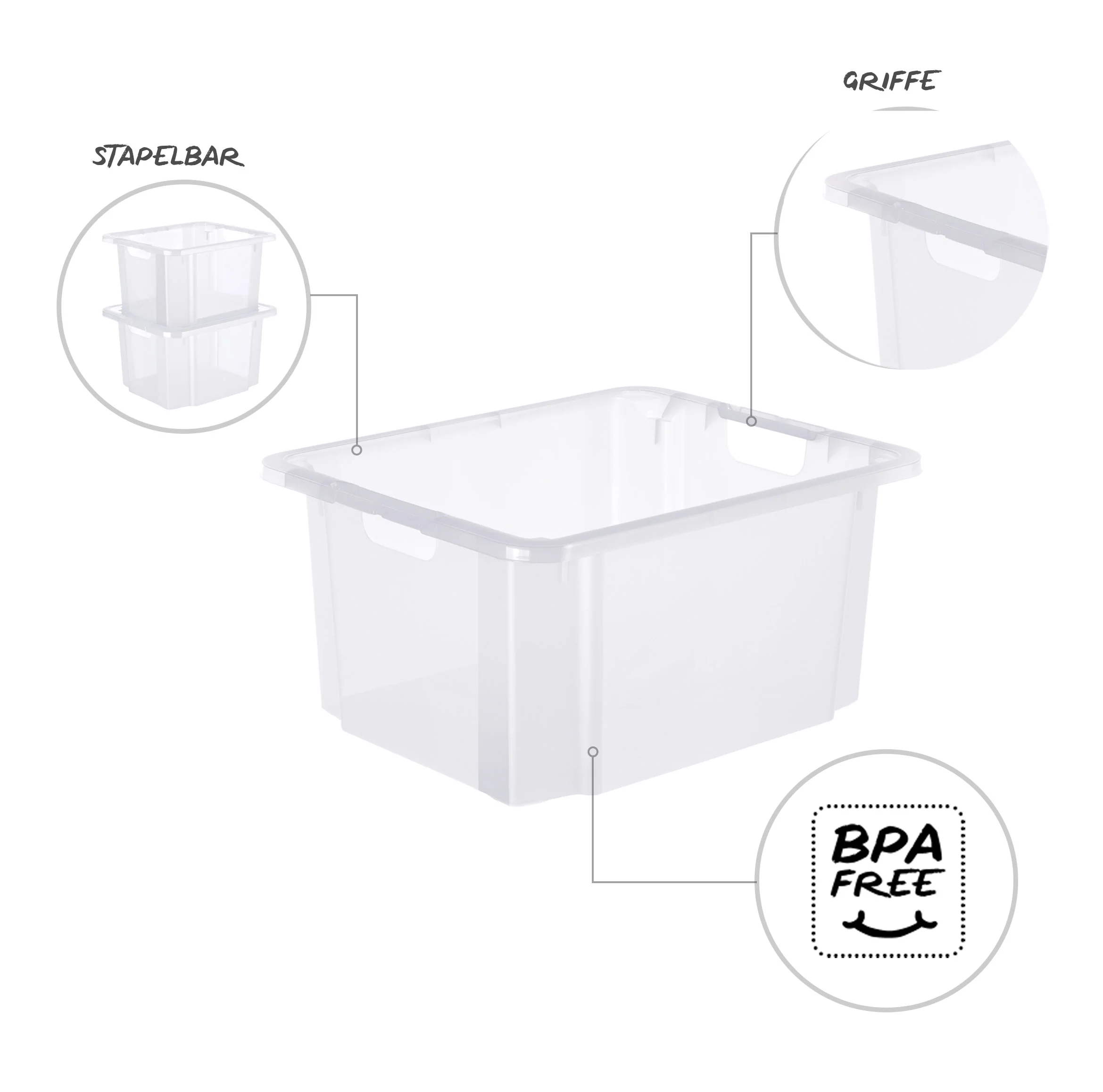Drehstapelbox 26 l REVERSO - Image 4