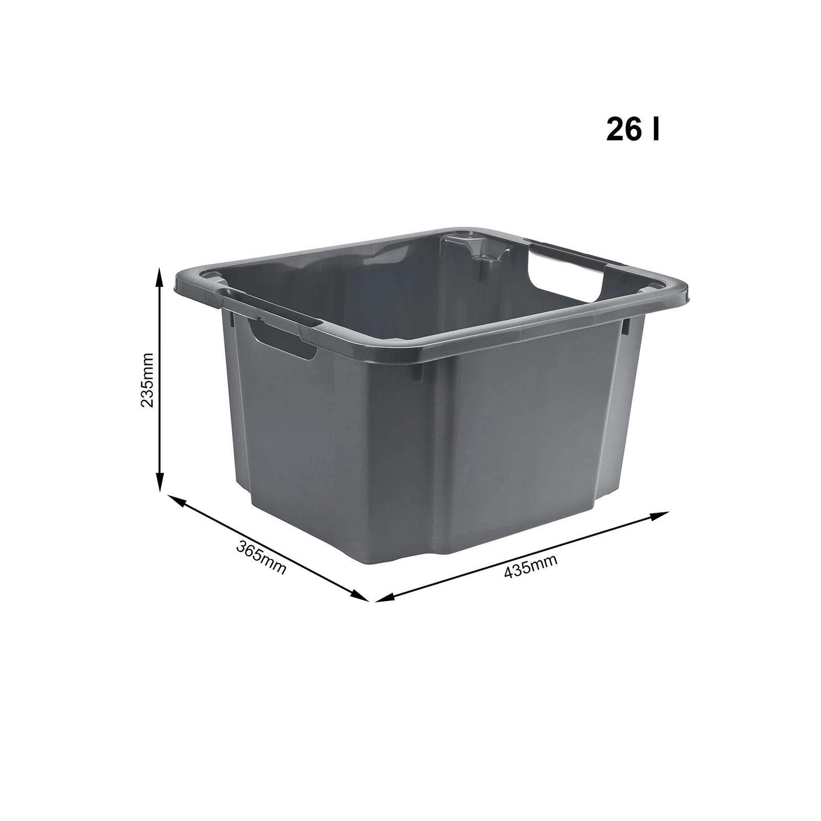 Drehstapelbox 26 l REVERSO - Image 7