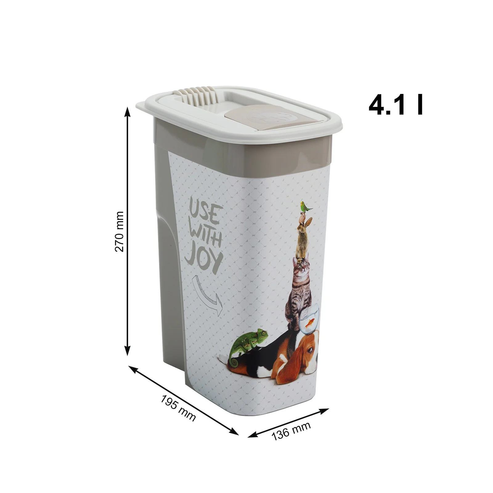 Tierfutter Schüttdose 4,1 l FLO - Image 9