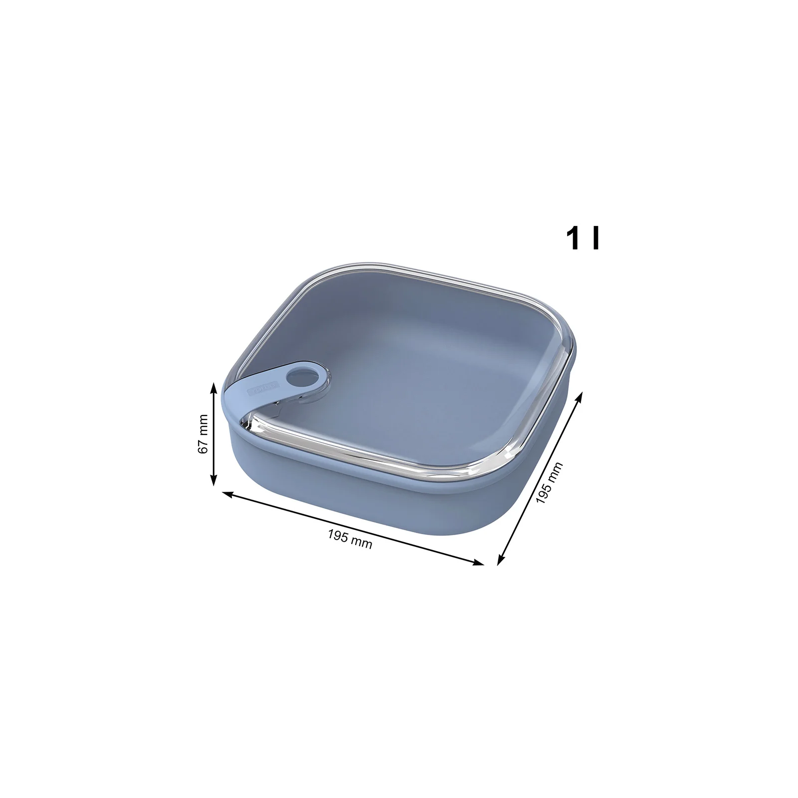 Frischhaltedose 1 l flach ELA - Image 11