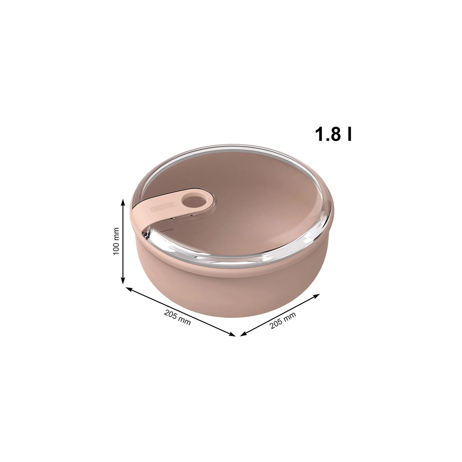 Frischhaltedose rund 1,8 l ELA - Image 10