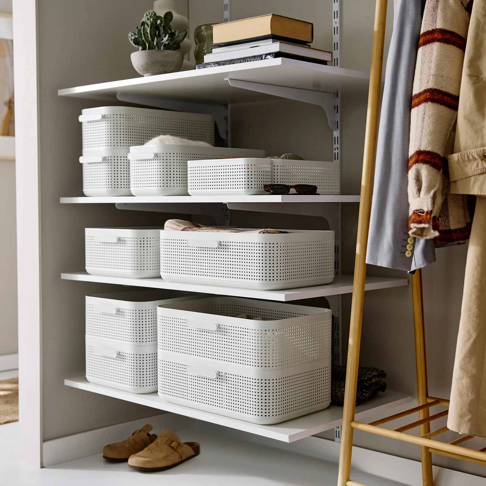 Kleiderschrank Organizer 2er Set Box M | WOP - Image 6