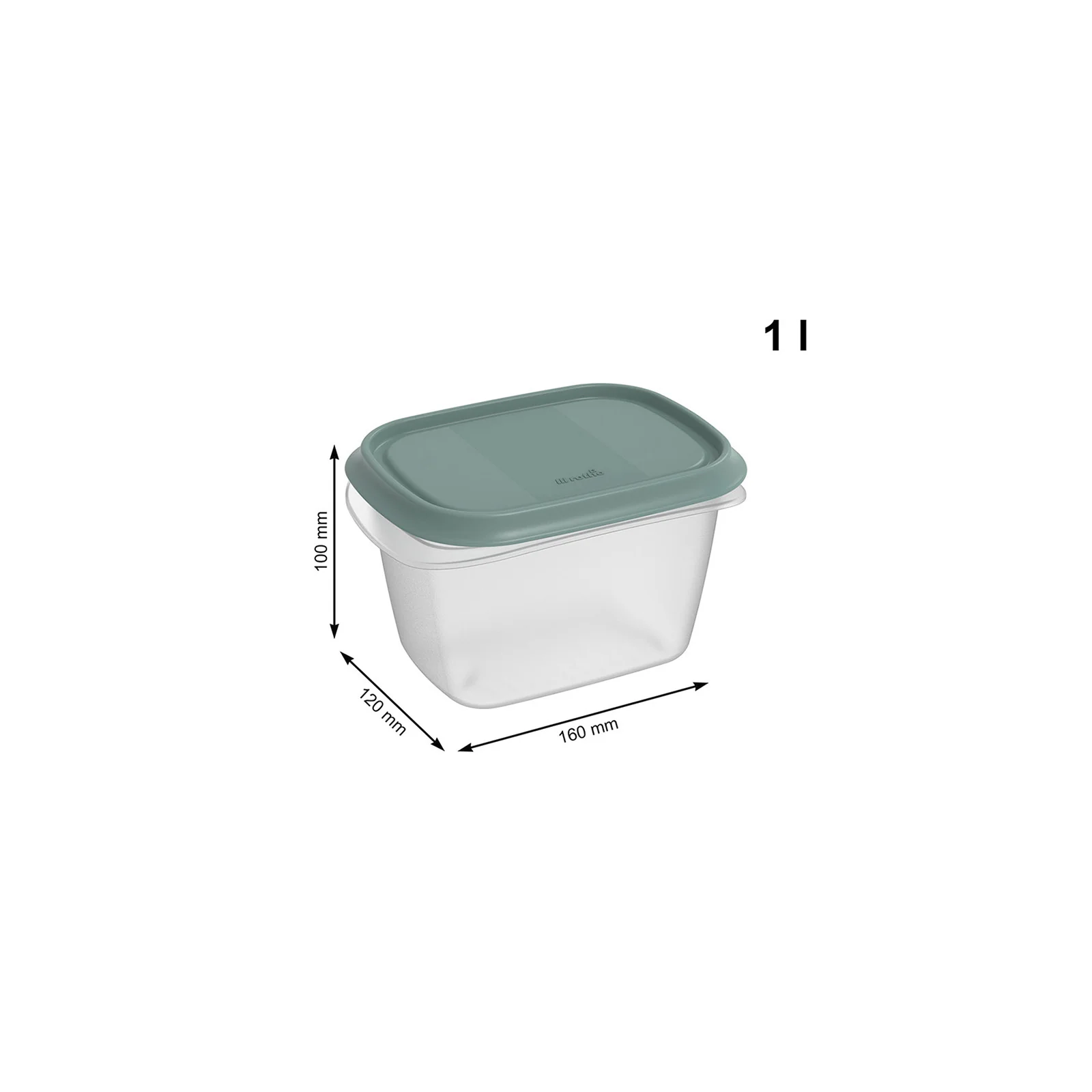 Kühlschrankdose 1.0 l hoch ELEMENTS - Image 4