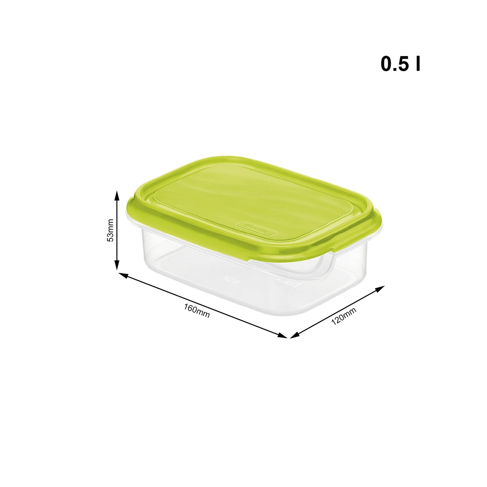 Kühlschrankdose eckig, 0,5 l RONDO - Image 5