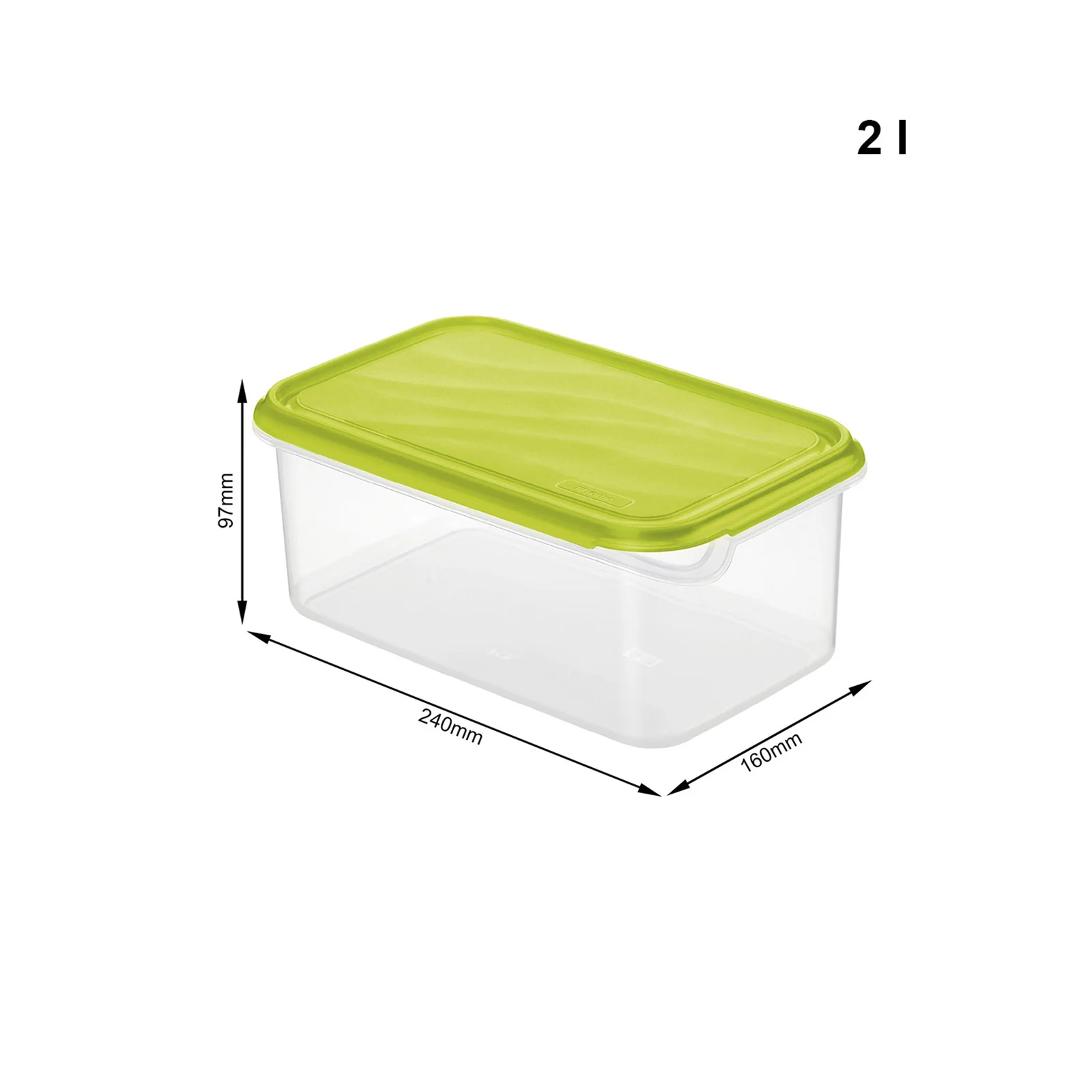 Kühlschrankdose eckig 2 l RONDO - Image 7