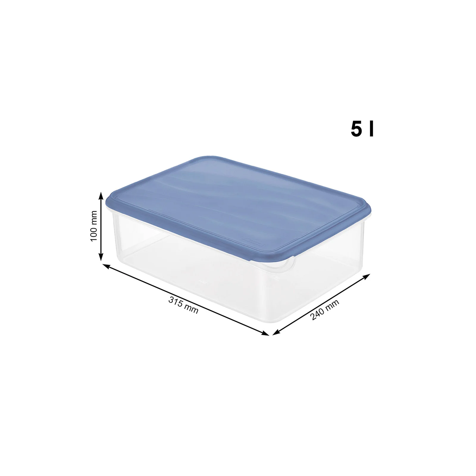 Kühlschrankdose eckig 5 l RONDO - Image 6