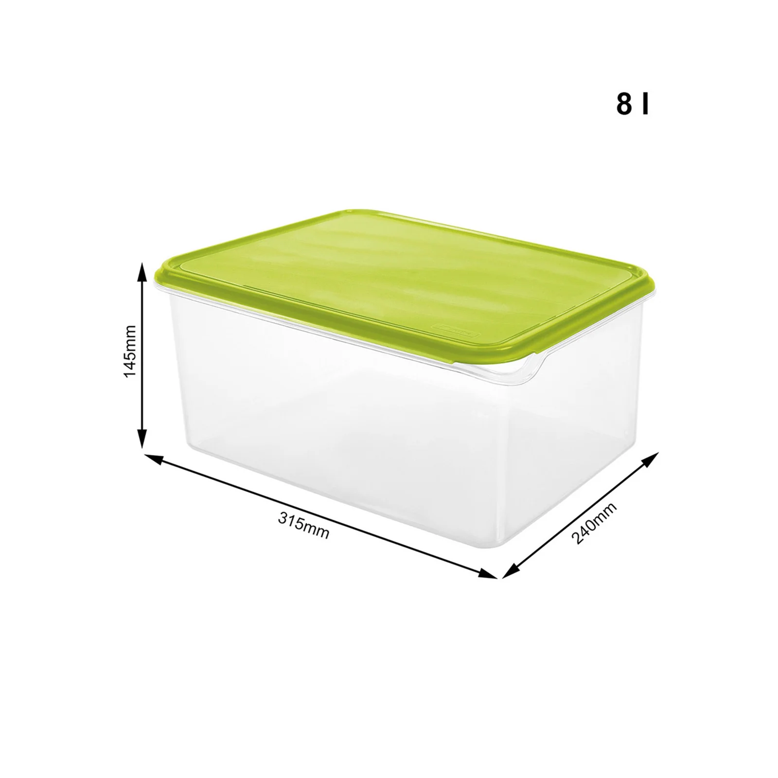 Kühlschrankdose eckig 8 l RONDO - Image 5