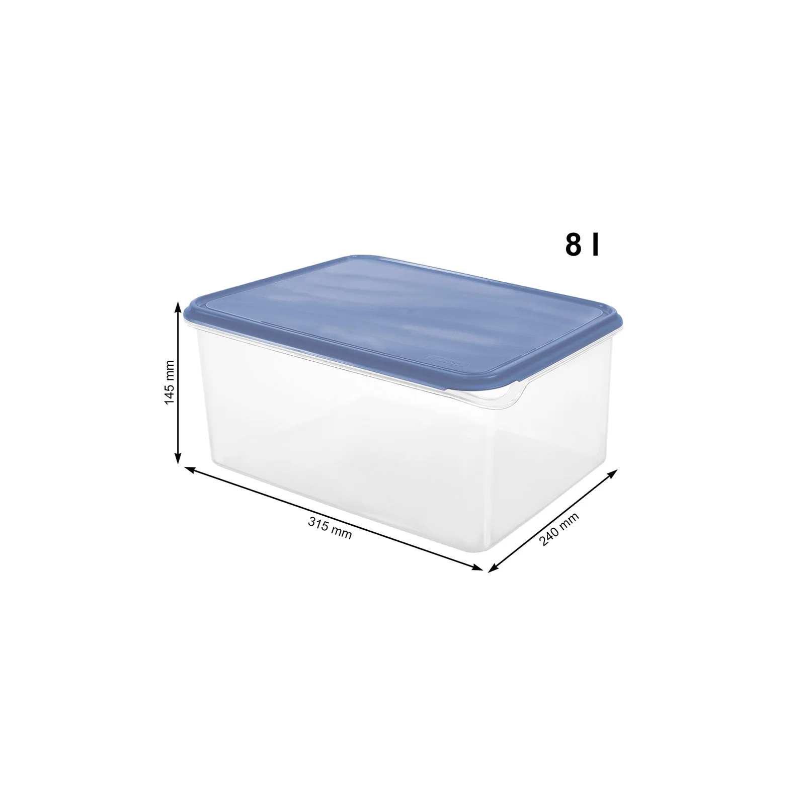 Kühlschrankdose eckig 8 l RONDO - Image 6