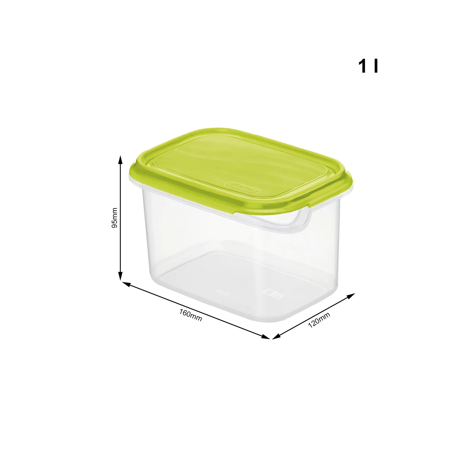 Kühlschrankdose eckig/hoch 1 l RONDO - Image 4
