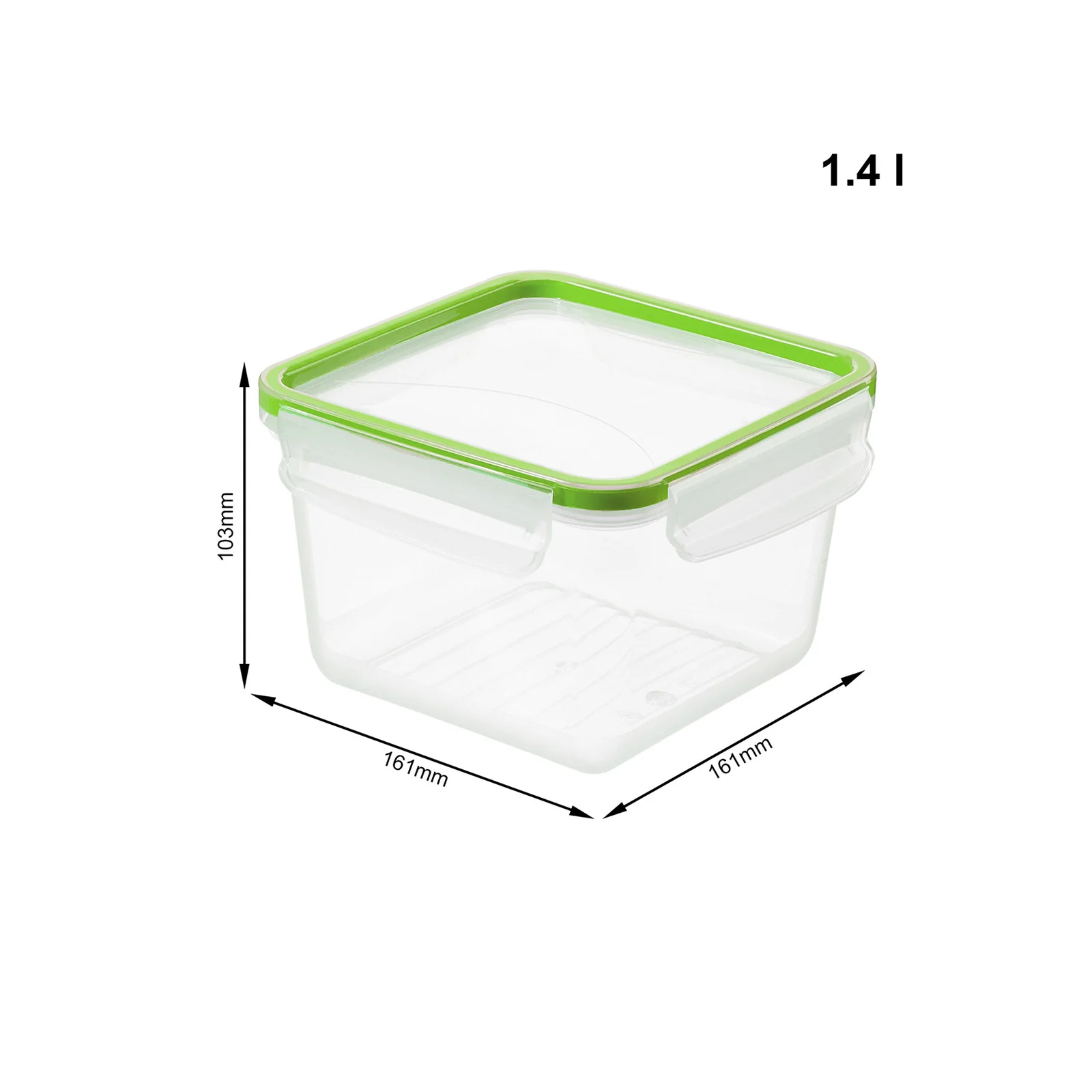Kühlschrankdose quadr, 1,4 l CLIC & LOCK - Image 7