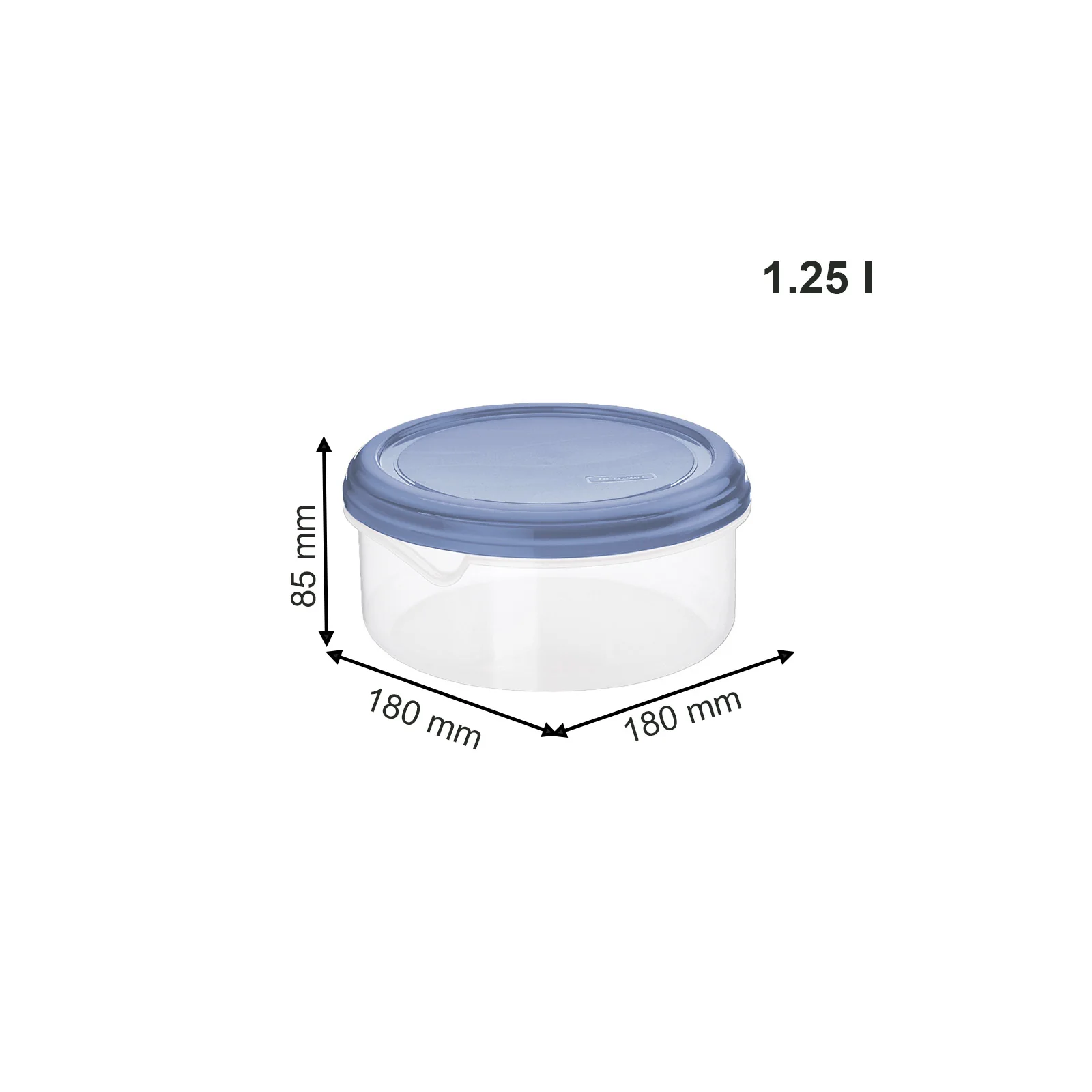 Kühlschrankdose rund 1,25 l RONDO - Image 7