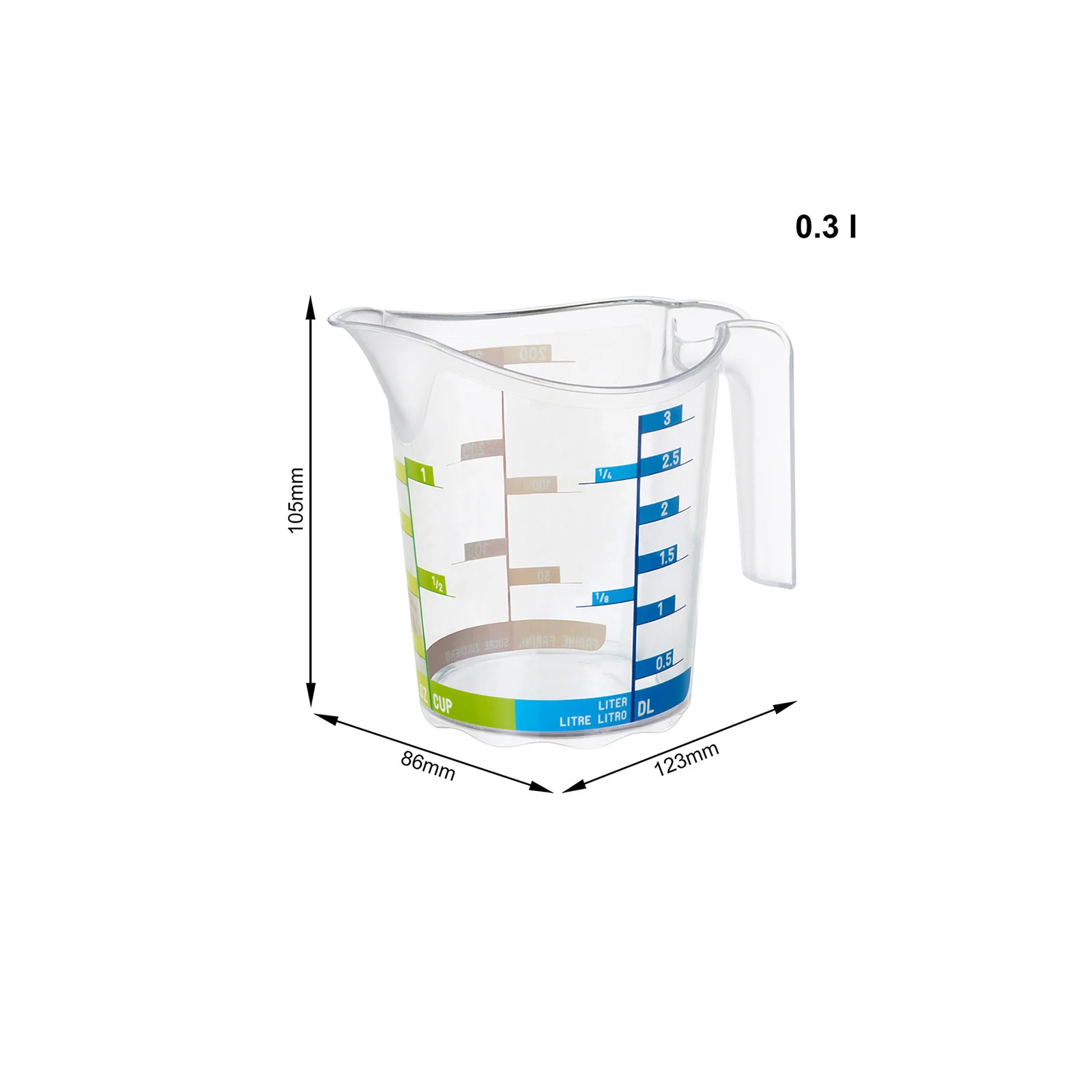 Messbecher 0,3 l DOMINO - Image 4