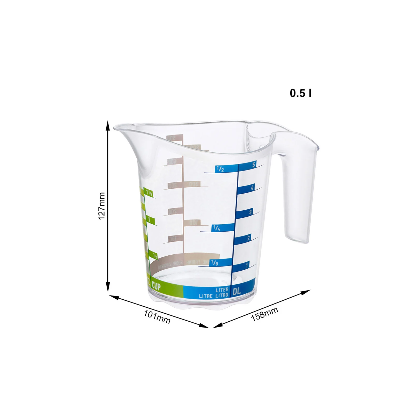 Messbecher 0,5 l DOMINO - Image 3