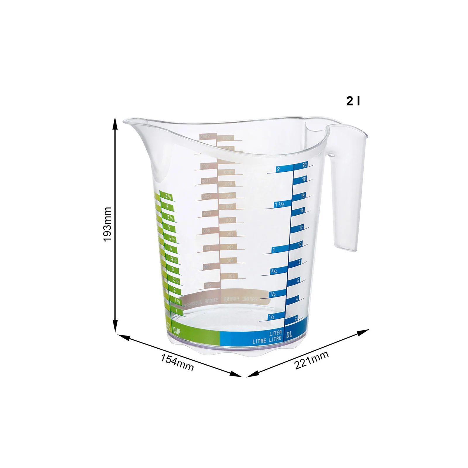 Messbecher 2 l DOMINO - Image 4