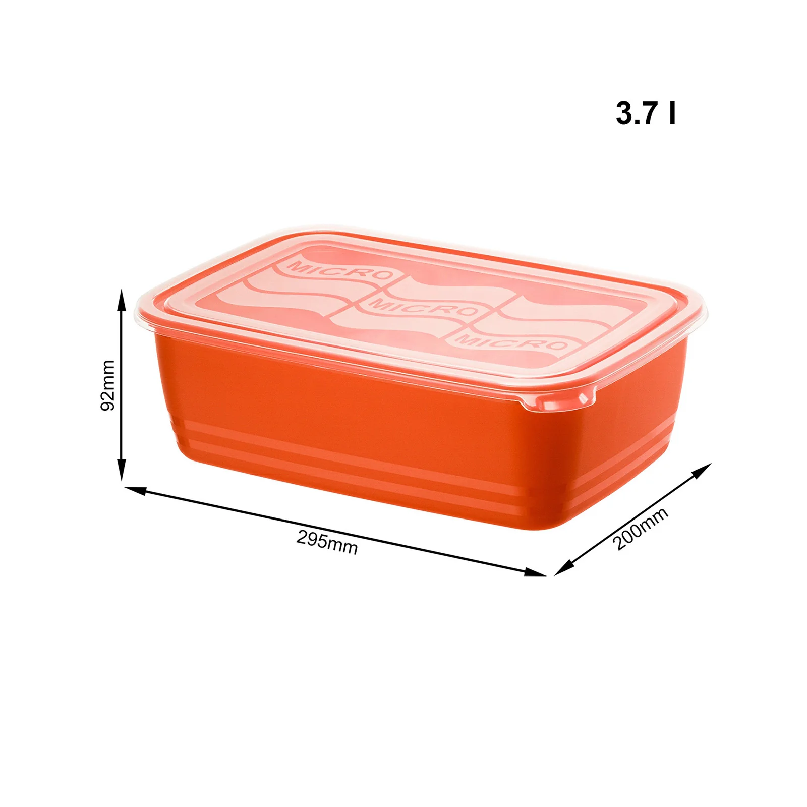 Mikrowellen-Dose 3,7 l ECO - Image 3