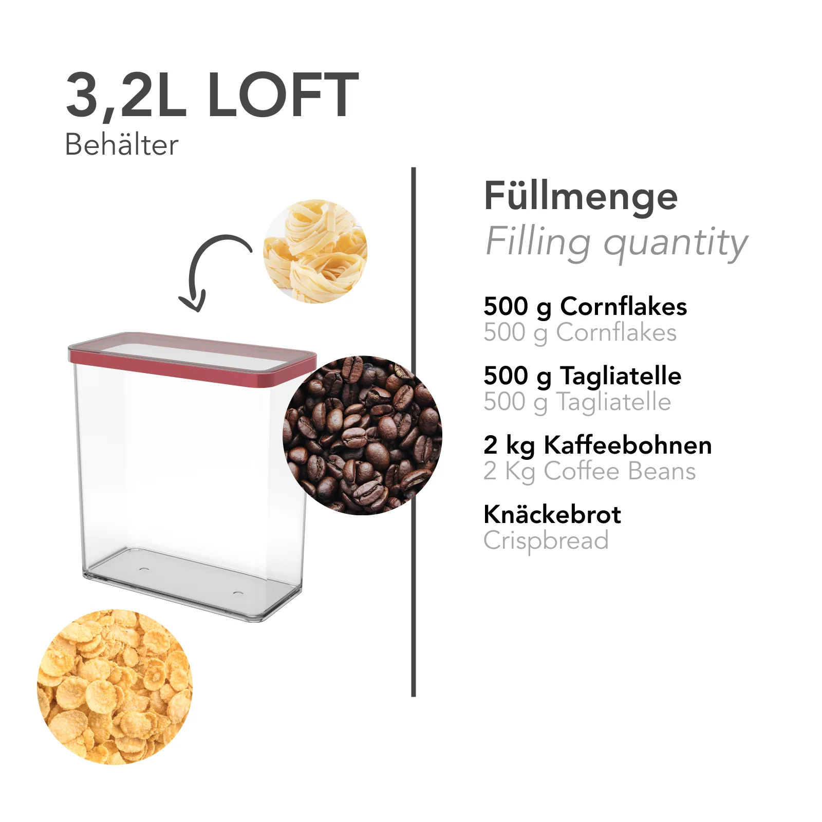 Premium Dose rechteckig 3,2 l LOFT - Image 17